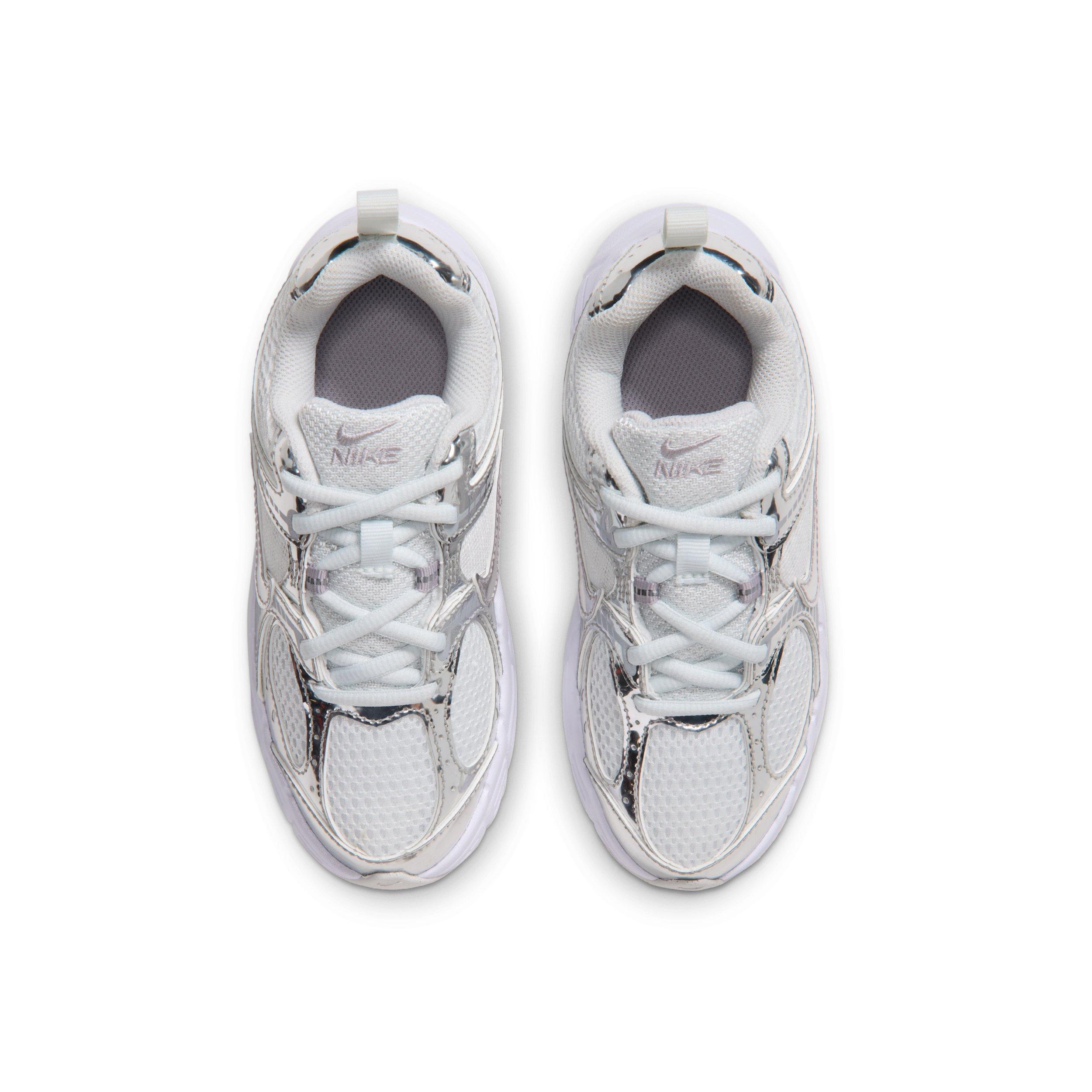 Nike V5 RNR "Off White/Vast Grey/Silver Lilac/Metallic Silver" Preschool Girls' Shoe - OFF WHITE/GREY/LILAC/SILVER