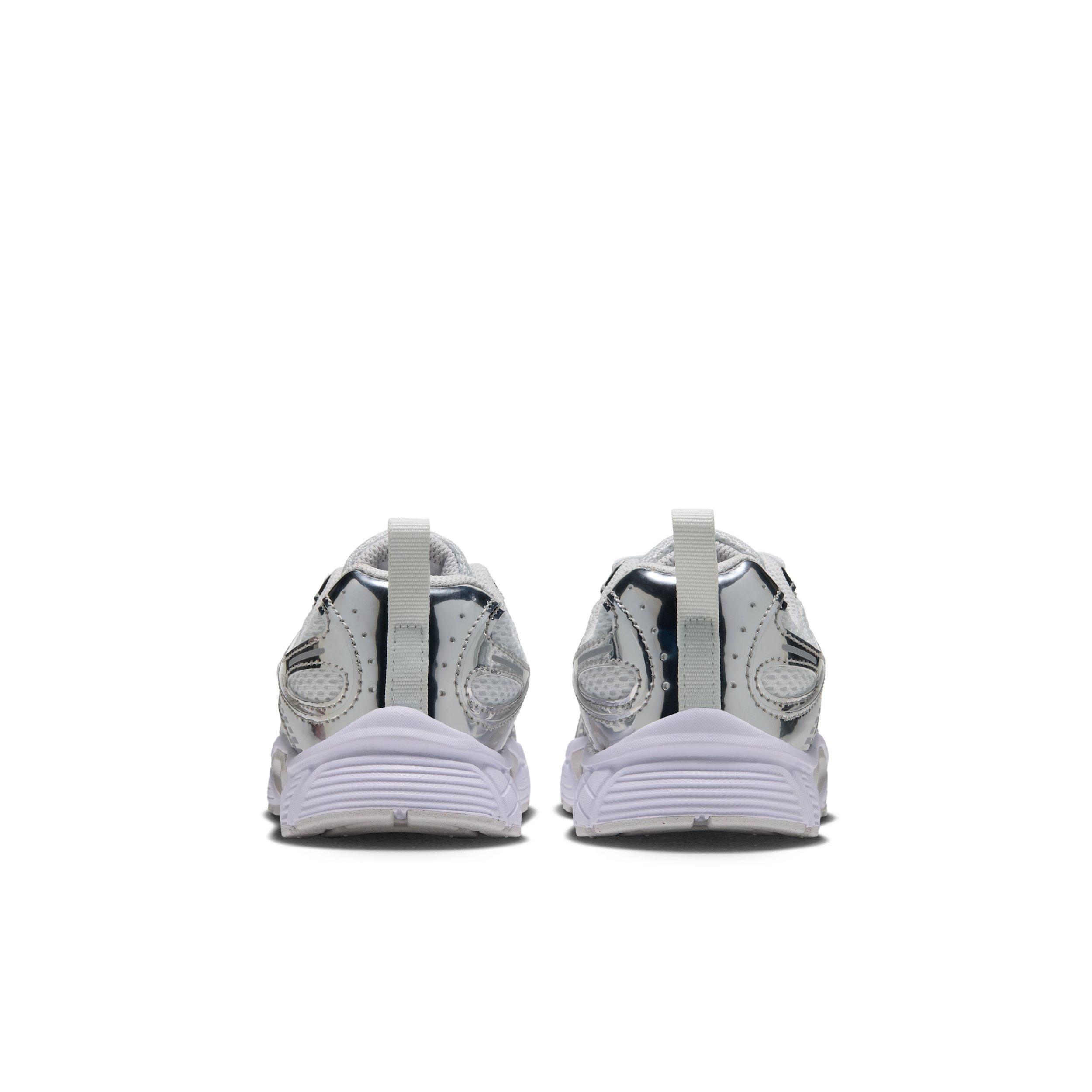 Nike V5 RNR "Off White/Vast Grey/Silver Lilac/Metallic Silver" Preschool Girls' Shoe - OFF WHITE/GREY/LILAC/SILVER