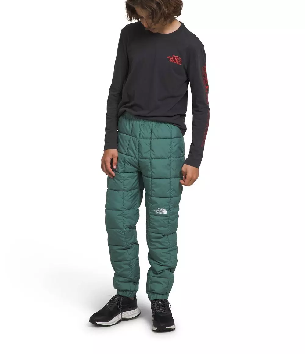 The North Face Big Kids' Lhotse Pants -Dk Sage - DK GREEN