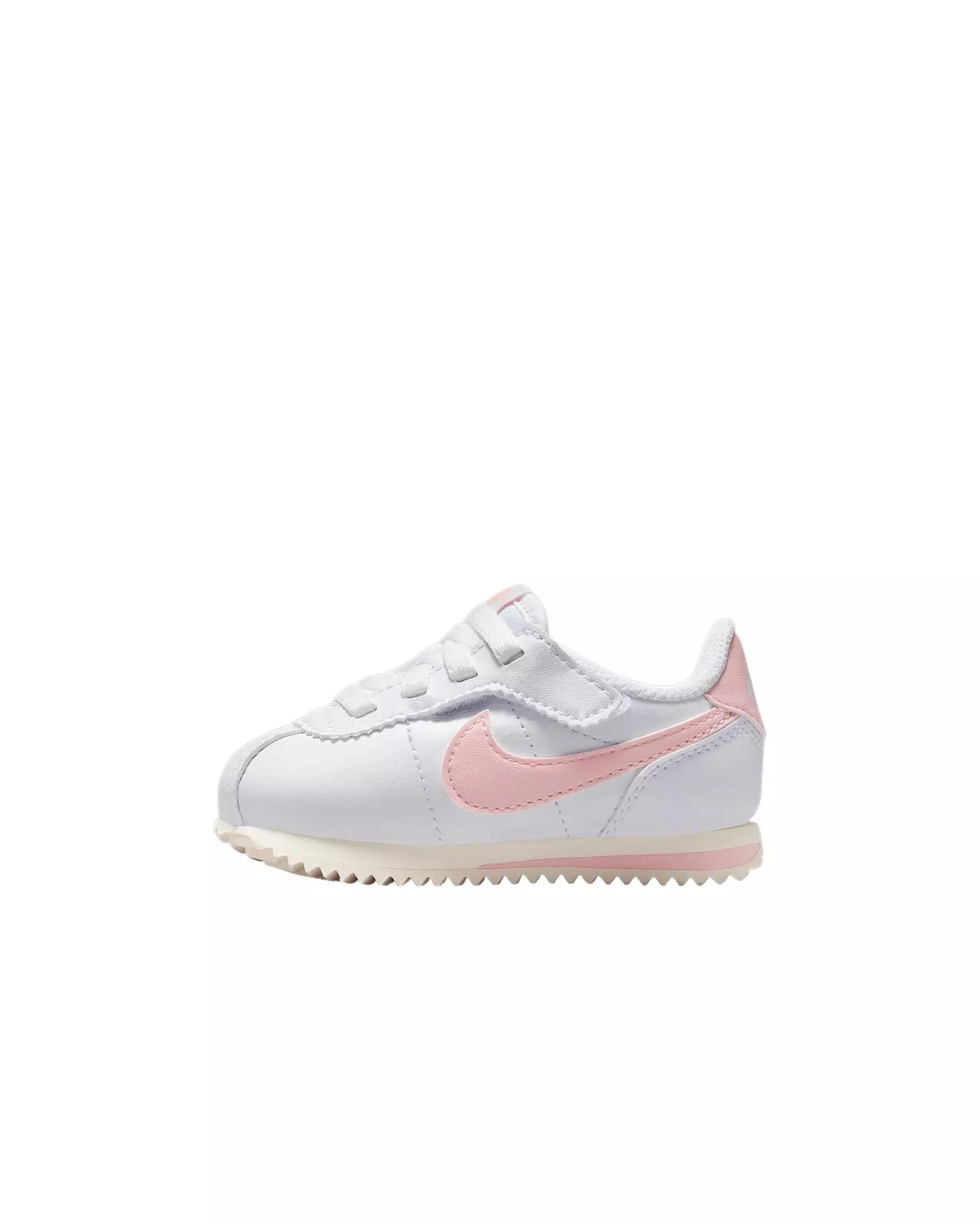Nike Cortez EasyOn "White/Sail/Echo Pink" Infant Girls' Shoe - WHITE/SAIL/PINK