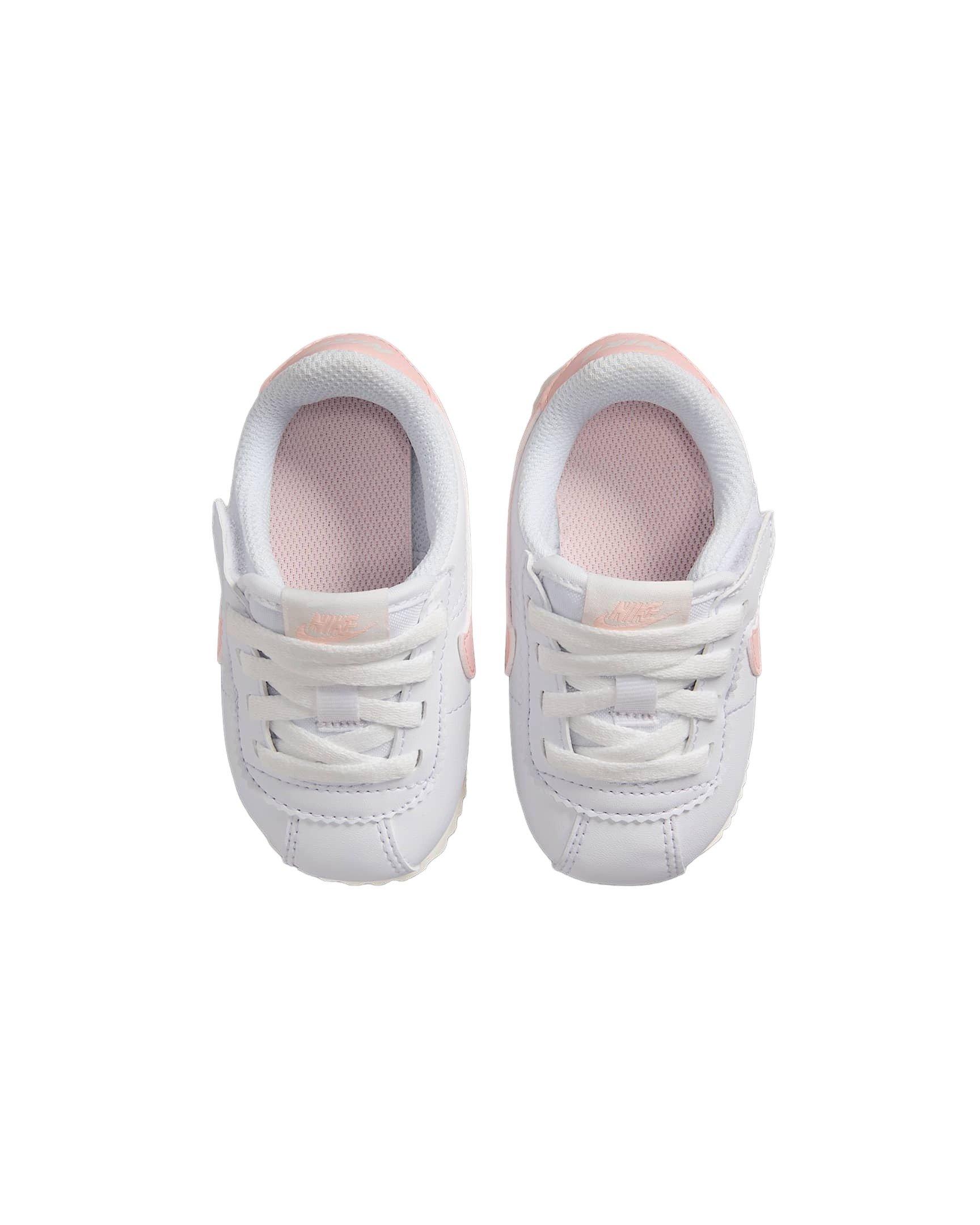 Nike Cortez EasyOn Infant Girls' "White/Sail/Echo Pink" Shoe
