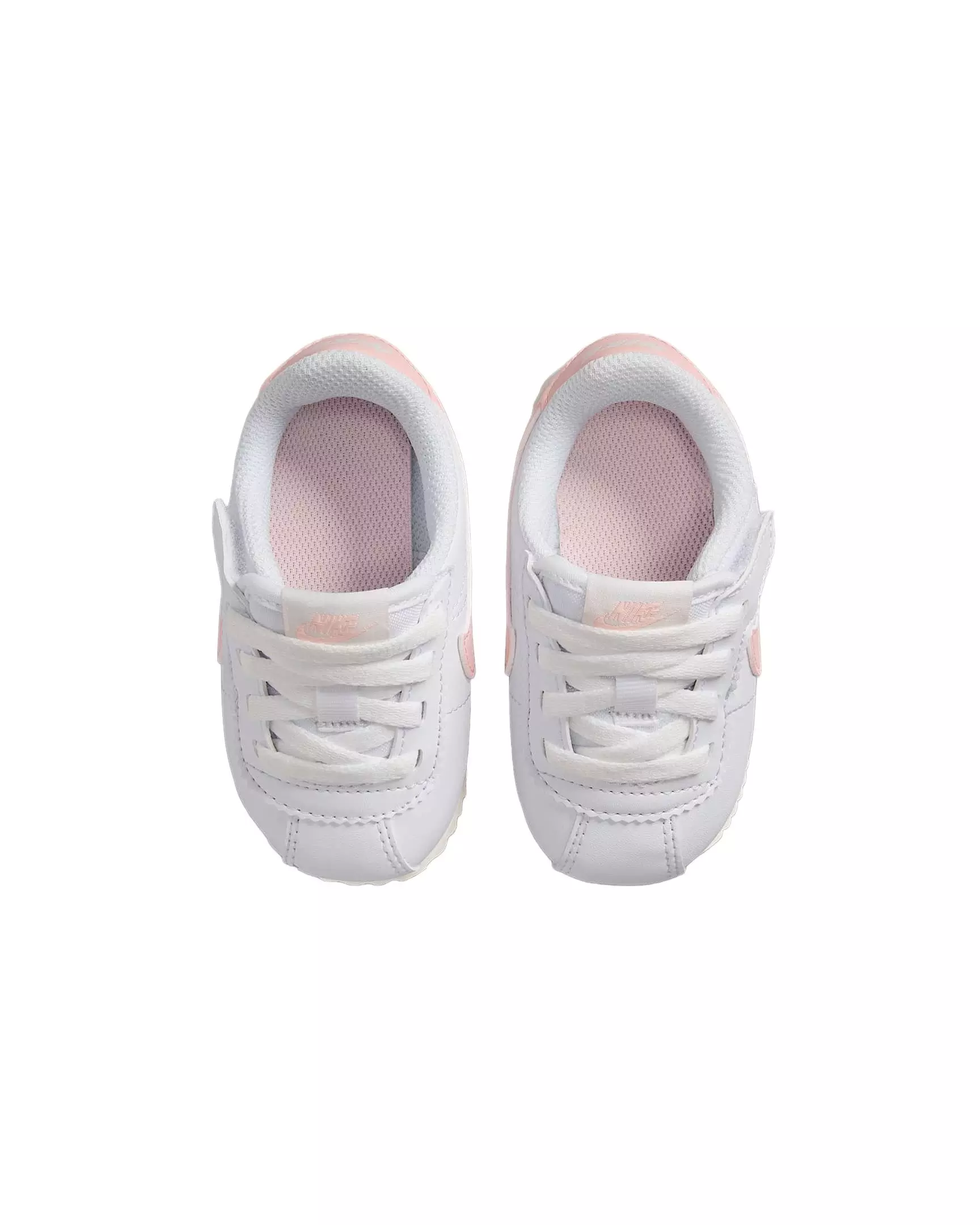 Nike Cortez EasyOn "White/Sail/Echo Pink" Infant Girls' Shoe - WHITE/SAIL/PINK
