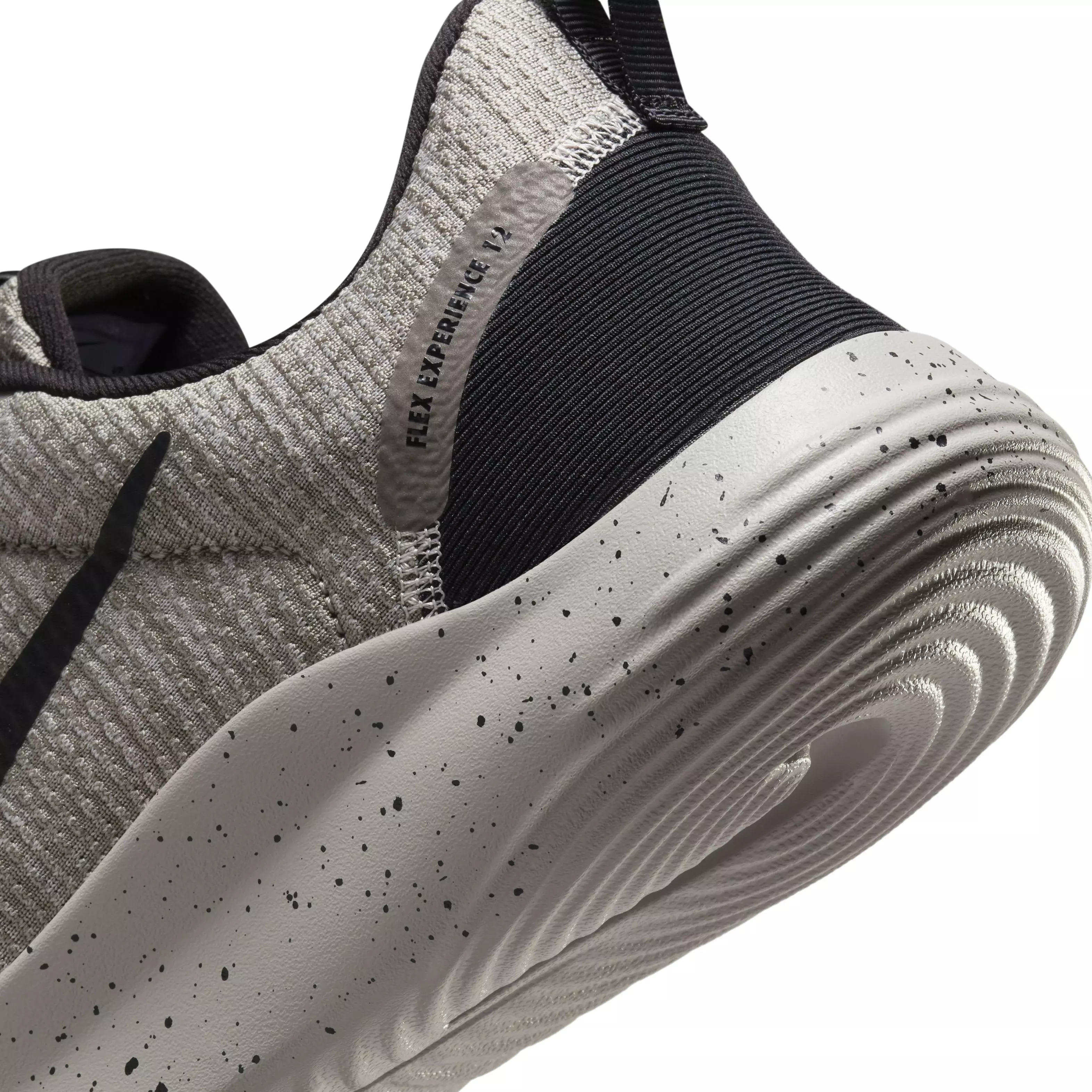 Nike Flex Experience Run 12 "Light Iron Ore/Flat Pewter/Black" Men's Running Shoe - LT ORE/PEWTER/BLACK