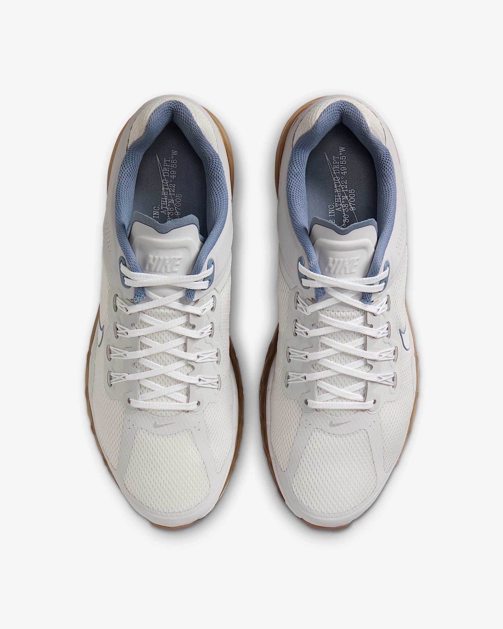 Nike Air Max 2013 "Grey/Light Grey/Blue/Beige" Men's Shoe - GREY/LT GREY/BLUE/BEIGE Thumbnail View 3