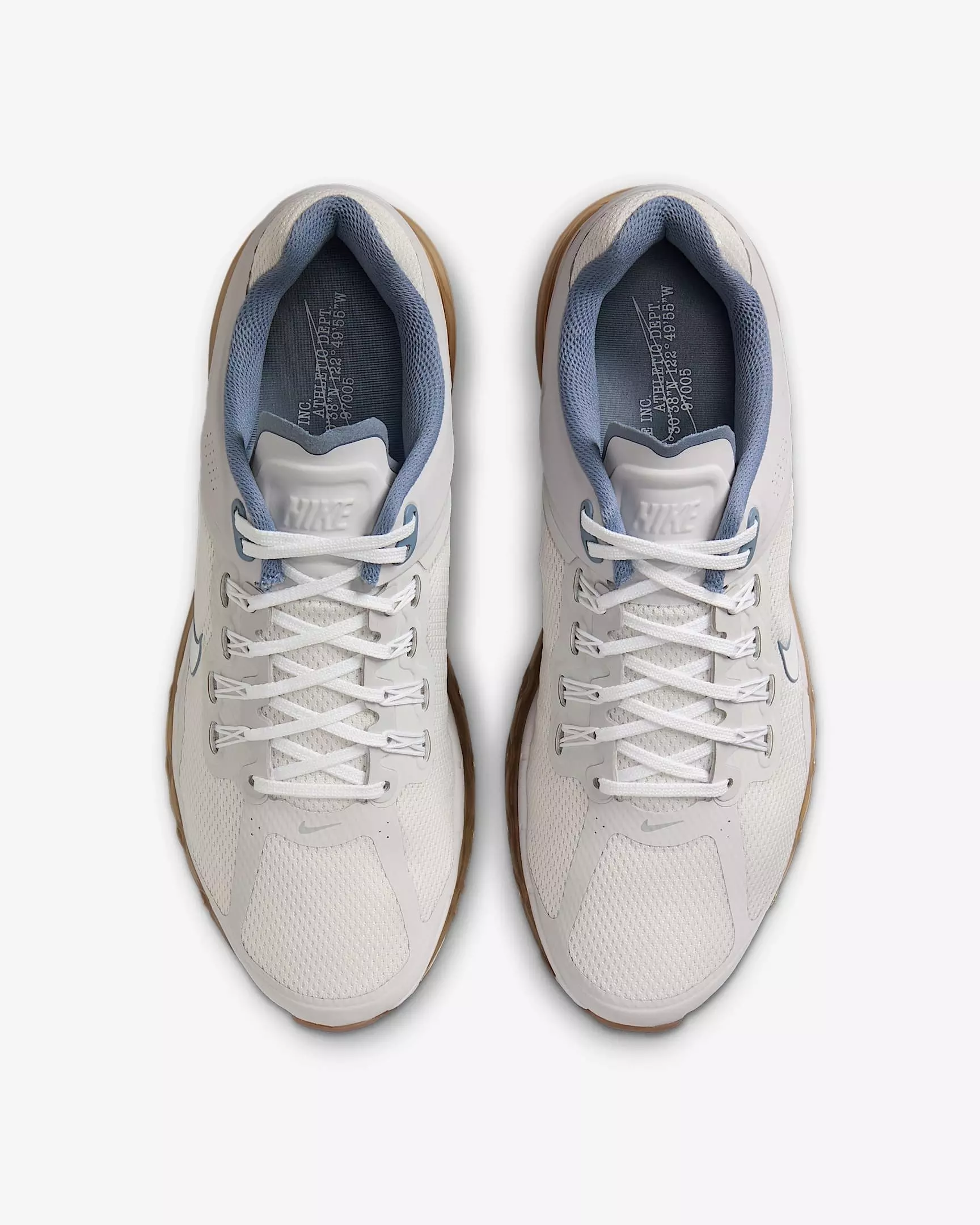 Nike Air Max 2013 "Grey/Light Grey/Blue/Beige" Men's Shoe - GREY/LT GREY/BLUE/BEIGE