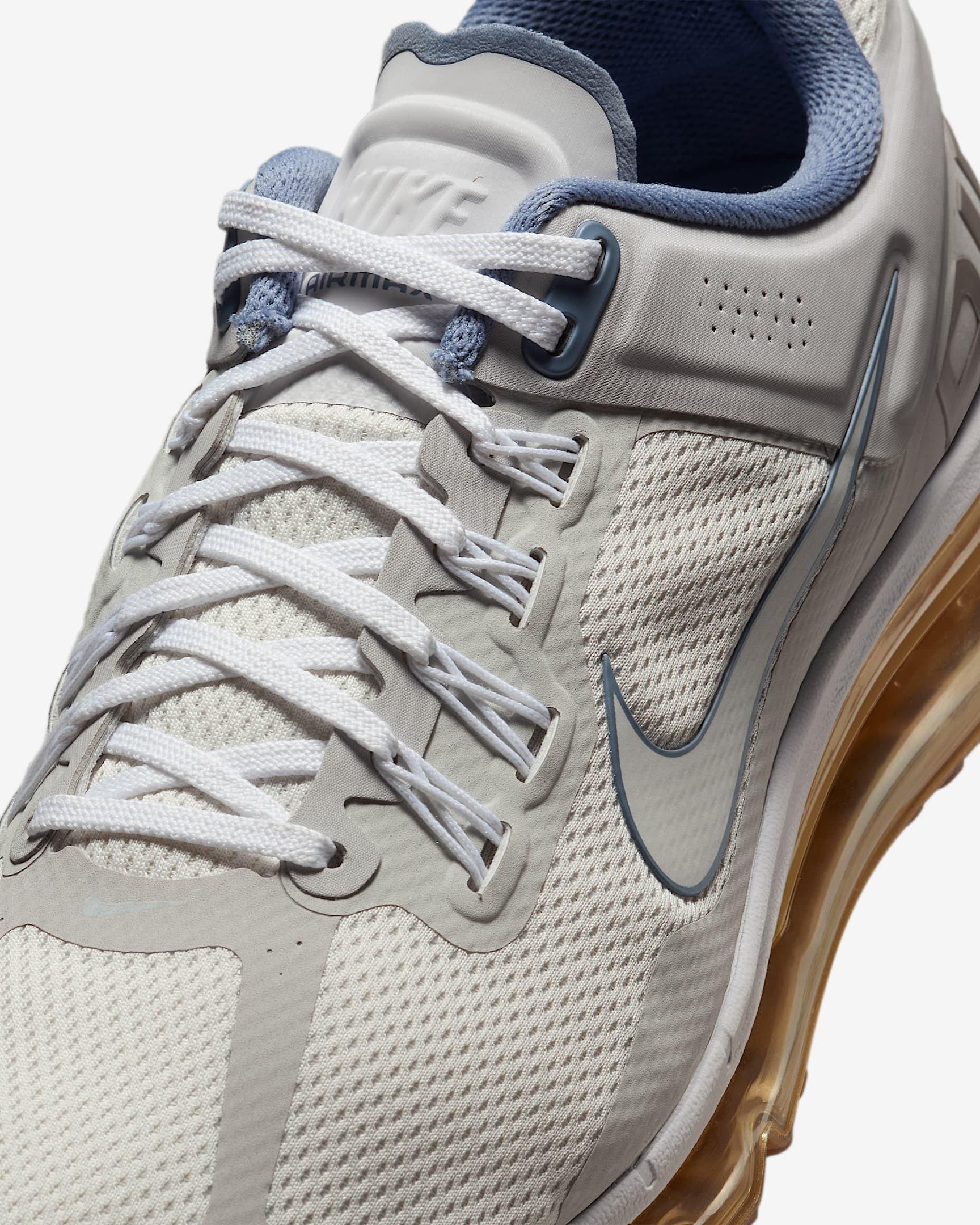 Nike Air Max 2013 "Grey/Light Grey/Blue/Beige" Men's Shoe - GREY/LT GREY/BLUE/BEIGE Thumbnail View 6