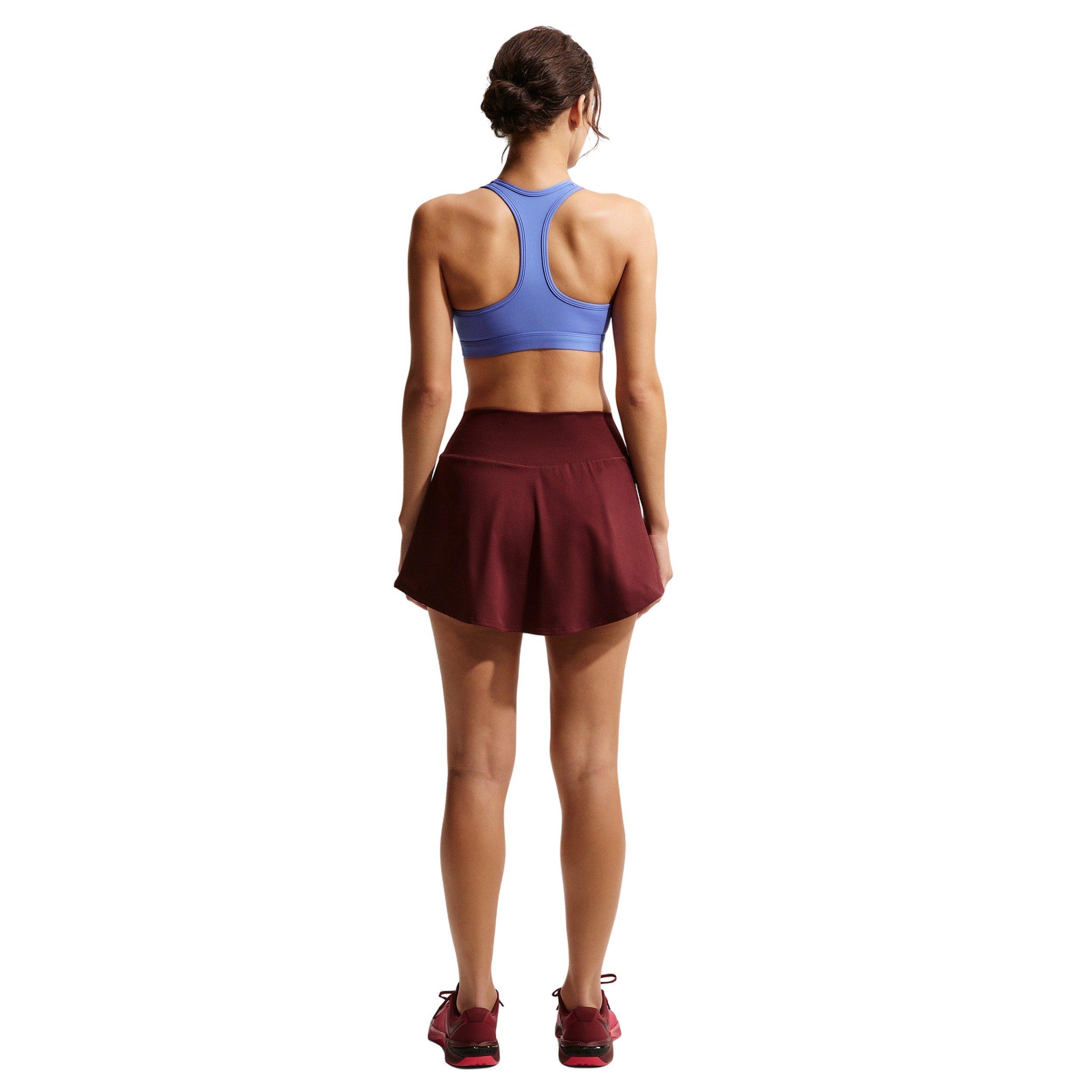 Nike Women's Swoosh Medium Support Padded Sports Bra -Sapphire - SAPPHIRE Thumbnail View 5