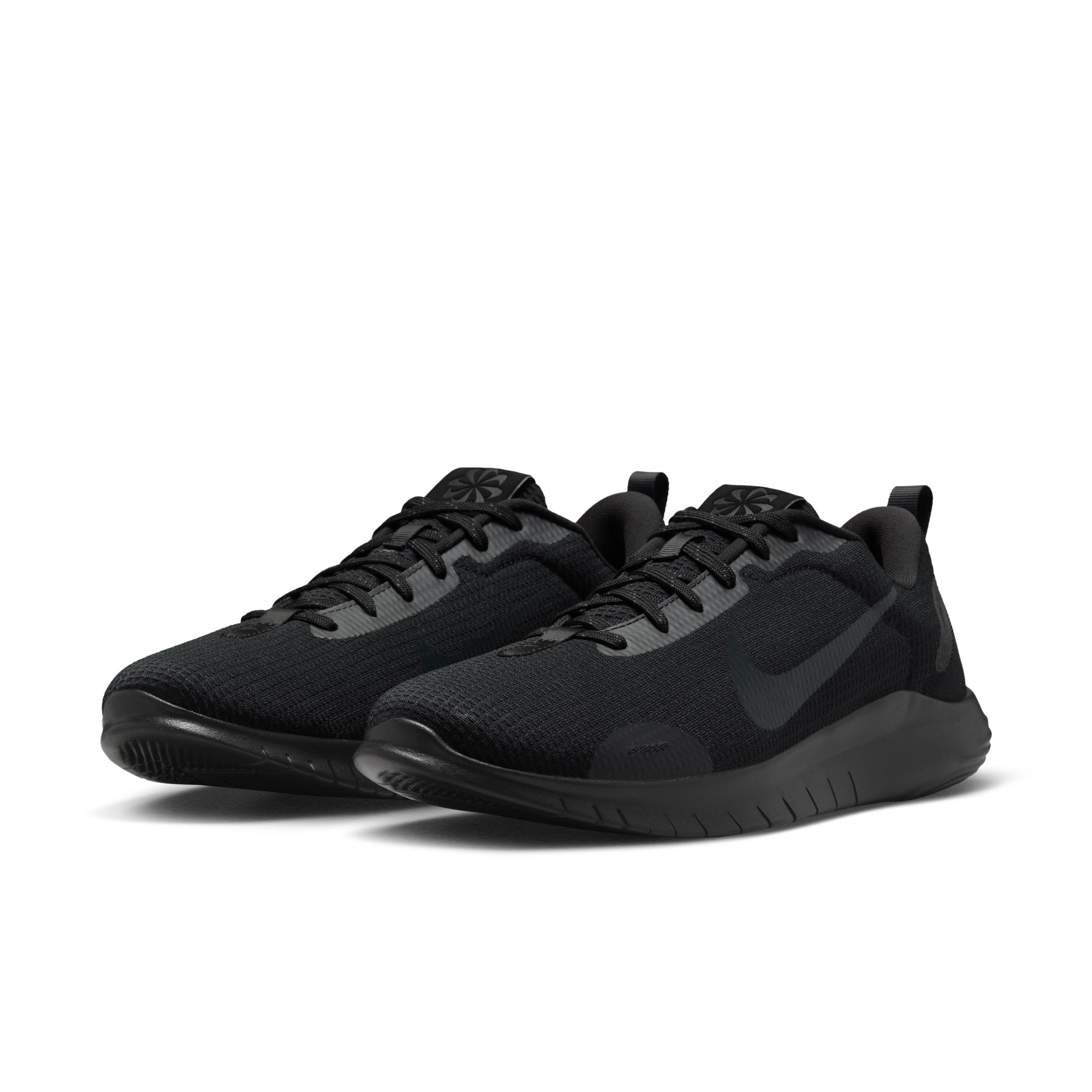 Nike Flex Experience Run 12 "Black/Anthracite" Men's Running Shoe - BLACK/ANTHRACITE Thumbnail View 3