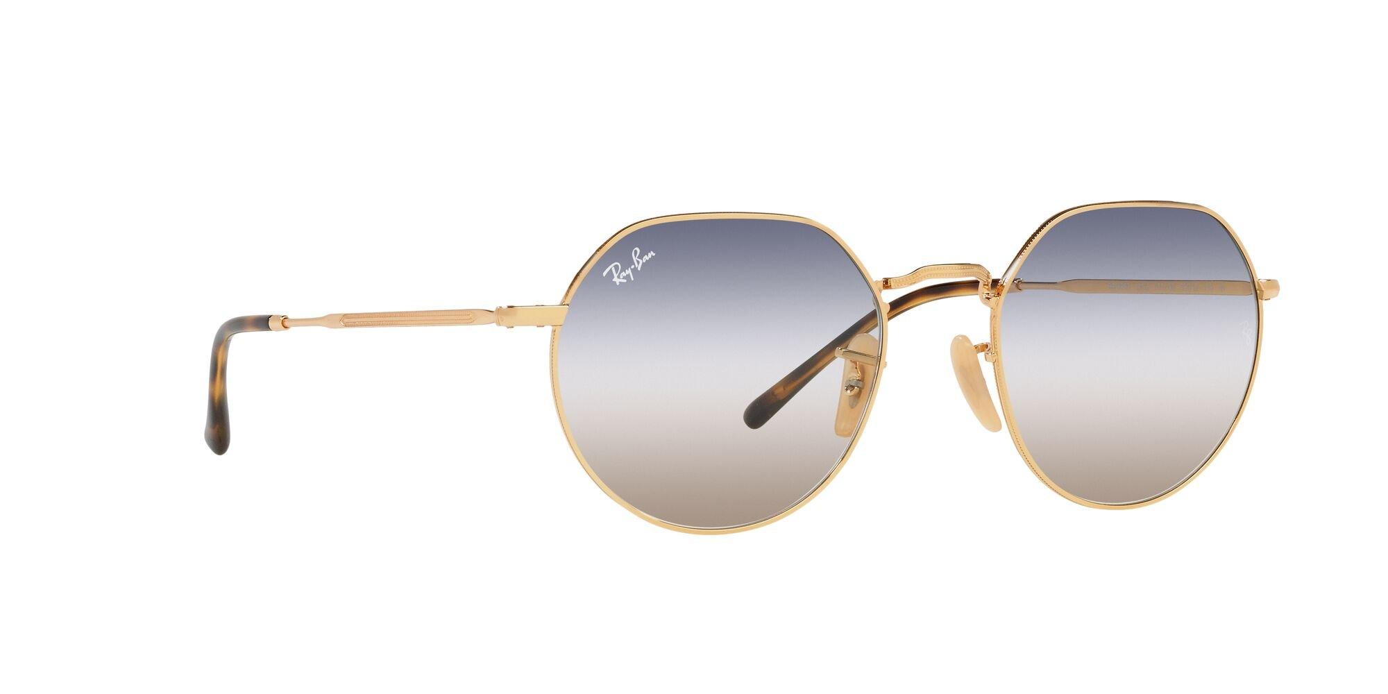 Ray-Ban Jack Sunglasses - GOLD Thumbnail View 3