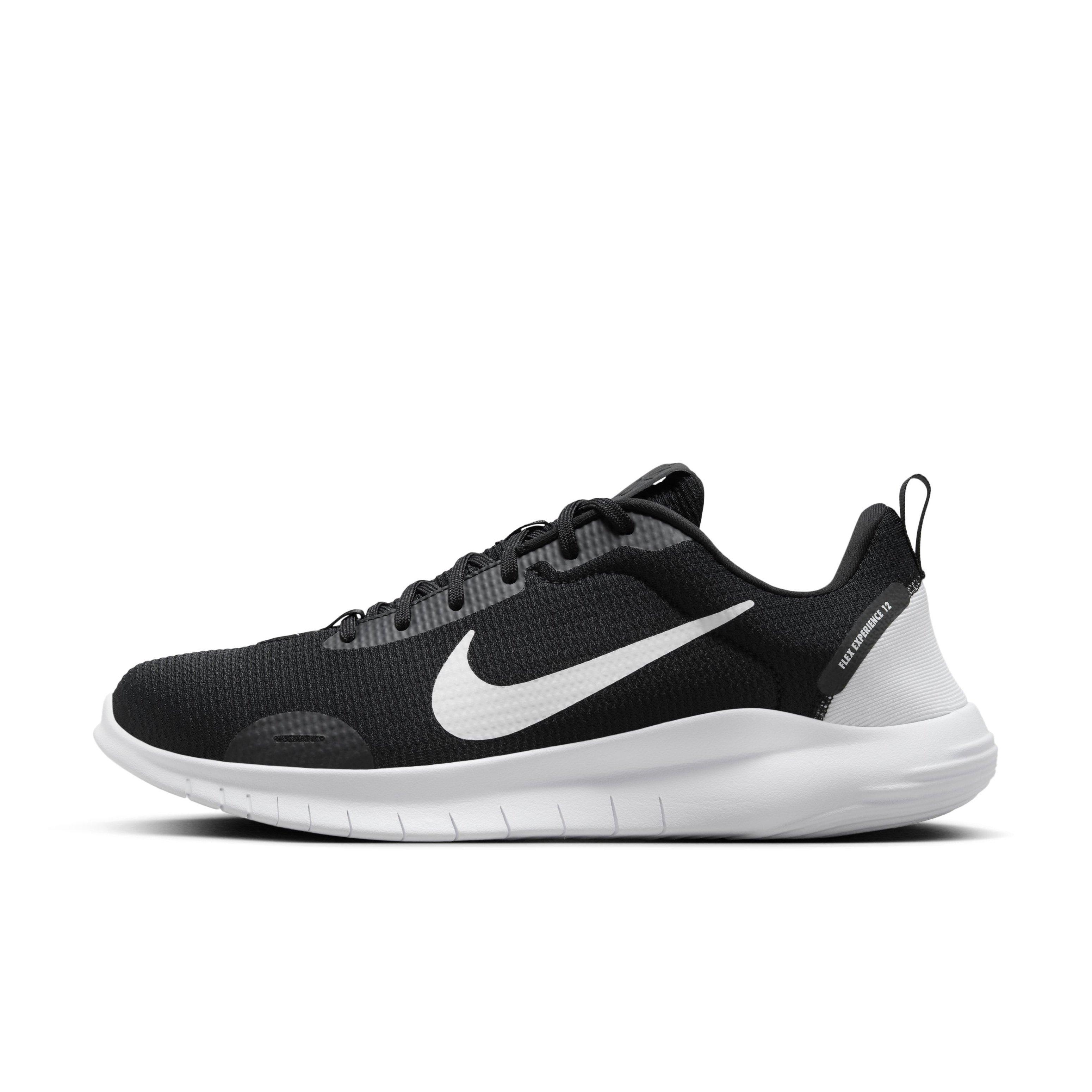 Nike Flex Experience Run 12 "Black/Dark Smoke Grey/White" Men's Running Shoe - BLACK/DK GREY/WHITE Thumbnail View 2