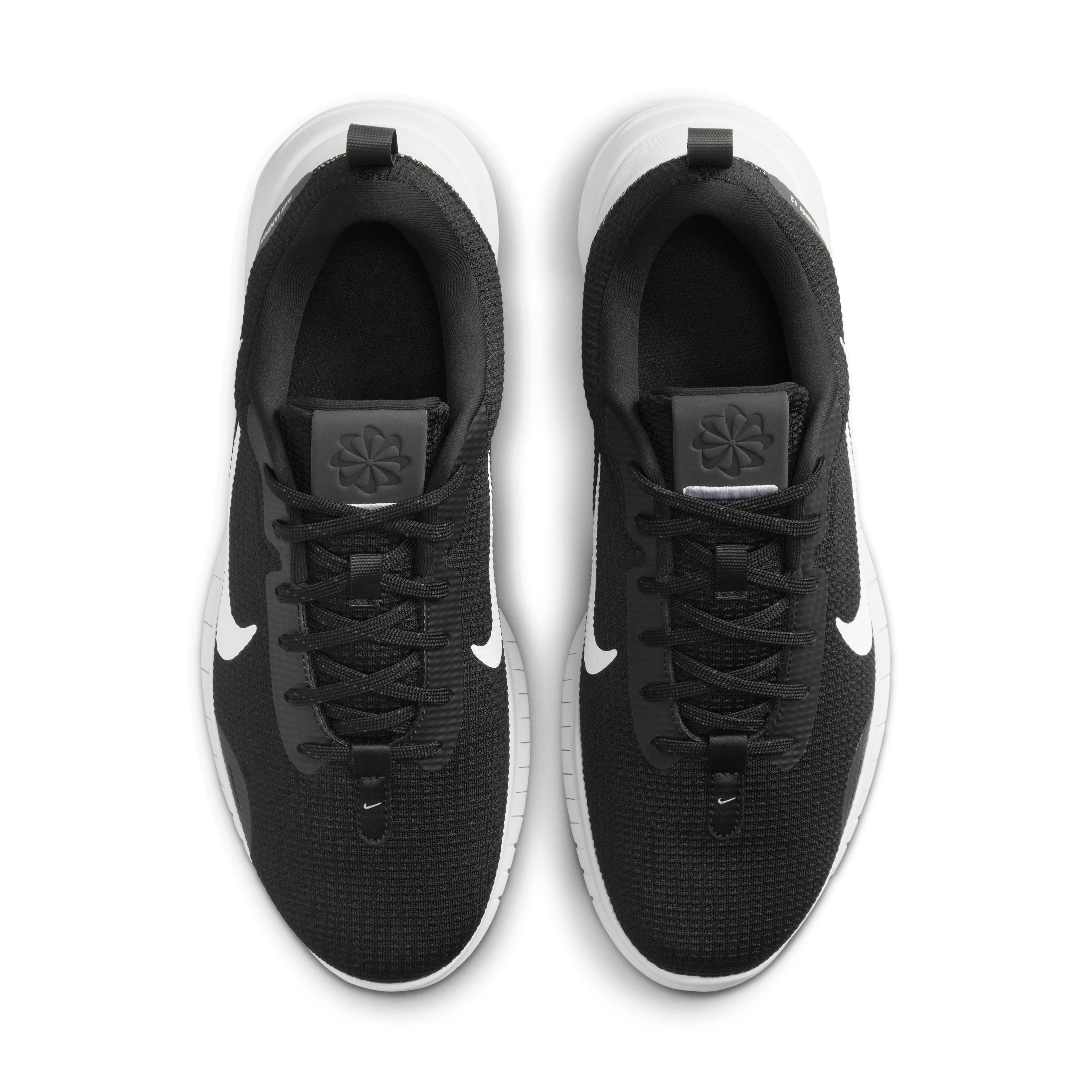 Nike Flex Experience Run 12 "Black/Dark Smoke Grey/White" Men's Running Shoe - BLACK/DK GREY/WHITE Thumbnail View 4