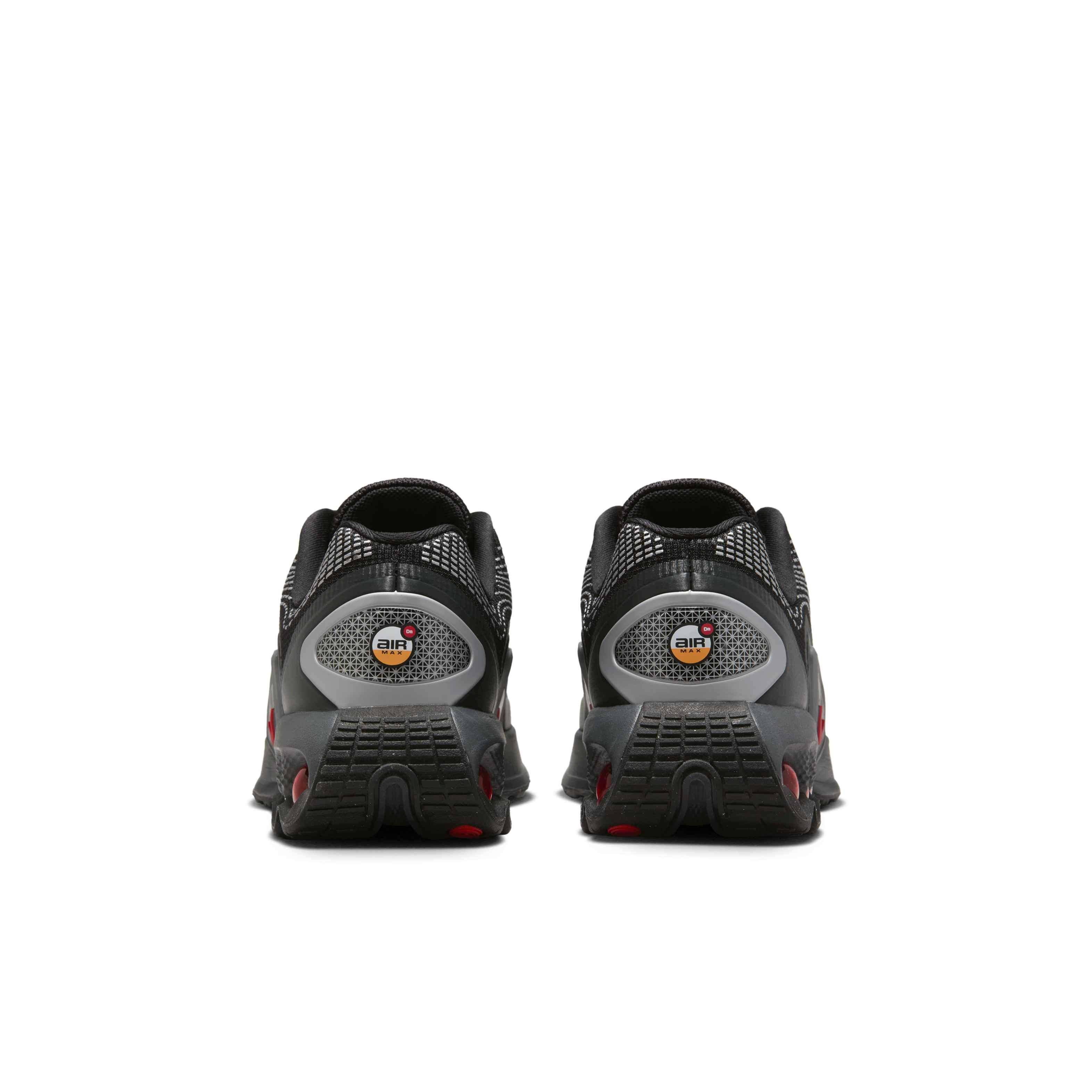 Nike Air Max Dn Grade School Boys' "Black/Black/Metallic Silver/University Red" Shoe