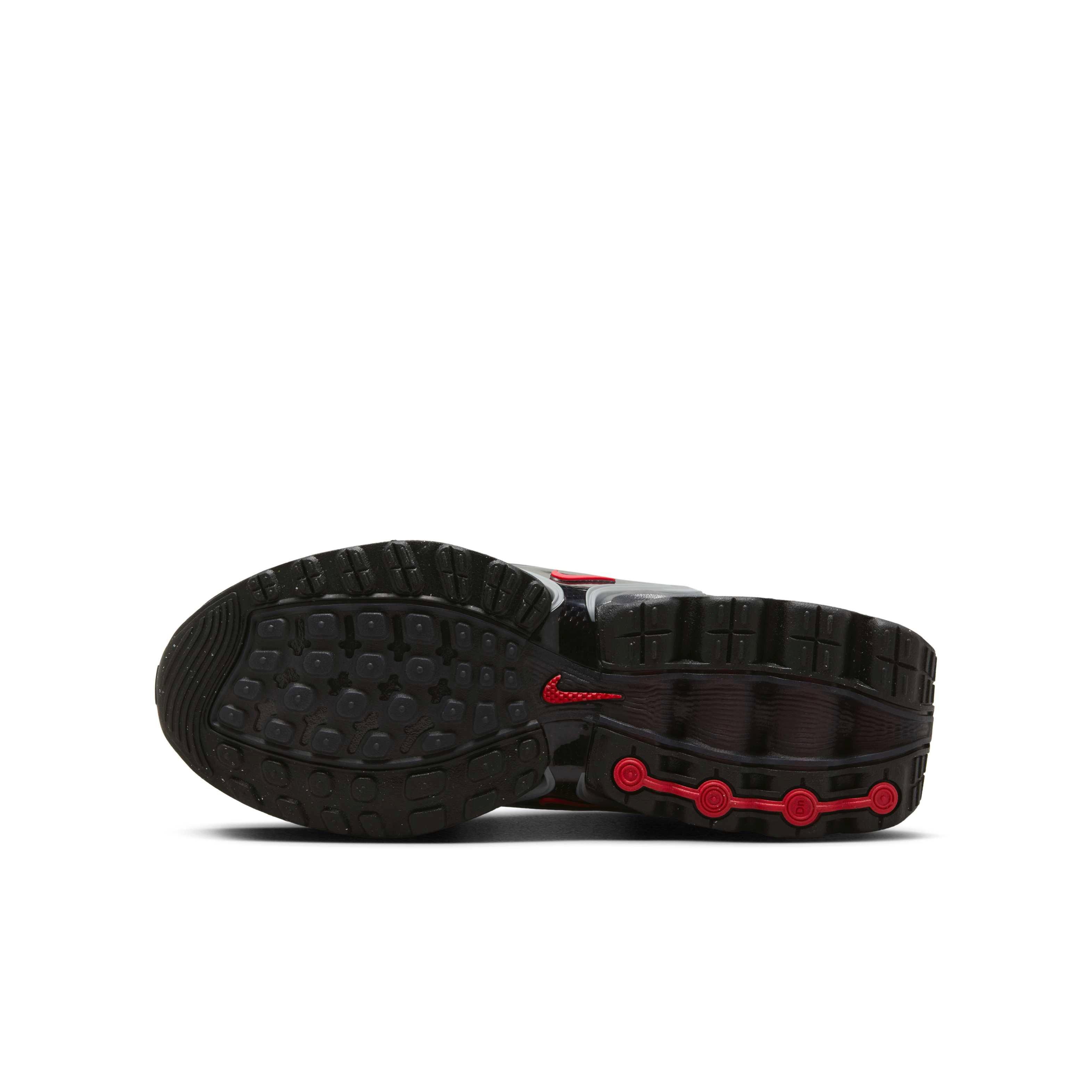 Nike Air Max Dn Grade School Boys' "Black/Black/Metallic Silver/University Red" Shoe