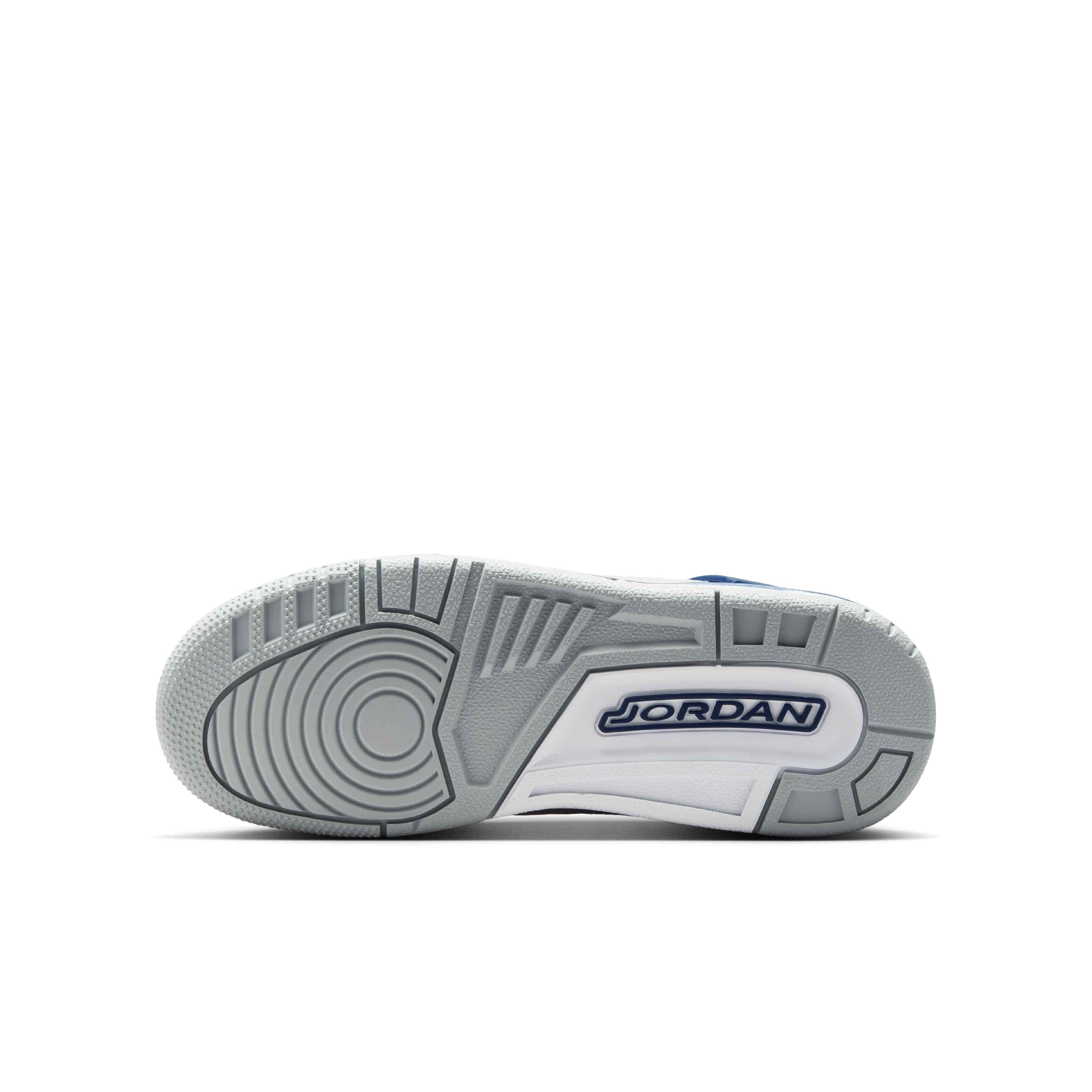 Jordan Spizike Low Grade School Boys'  "White/Neutral Grey/Anthracite/Midnight Navy" Shoe
