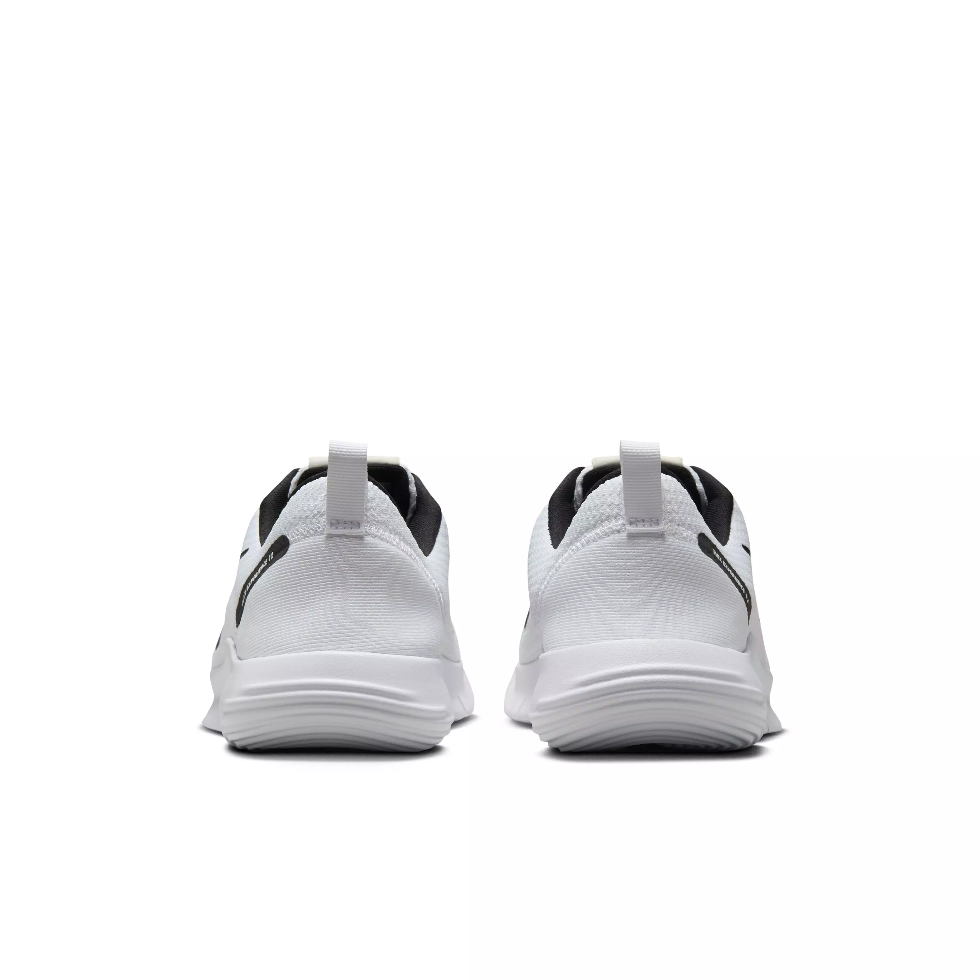 Nike Flex Experience Run 12 "White/White/Black" Men's Running Shoe - WHITE/WHITE/BLACK