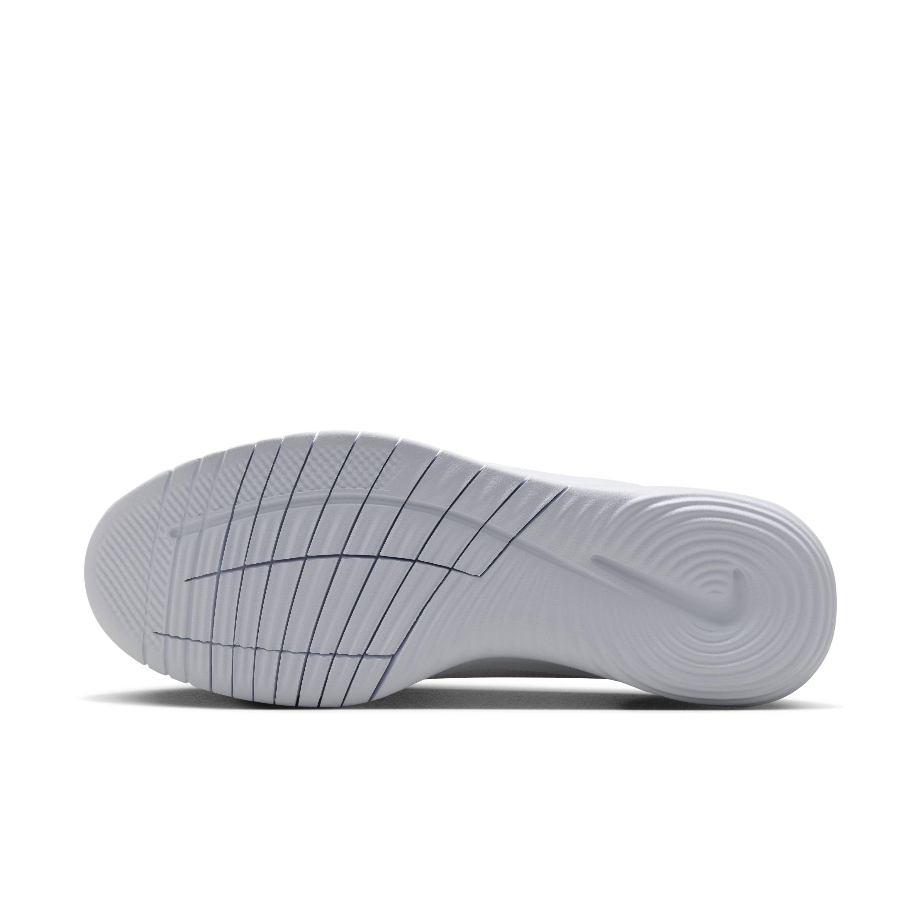 Nike Flex Experience Run 12 "White/White/Black" Men's Running Shoe - WHITE/WHITE/BLACK Thumbnail View 6