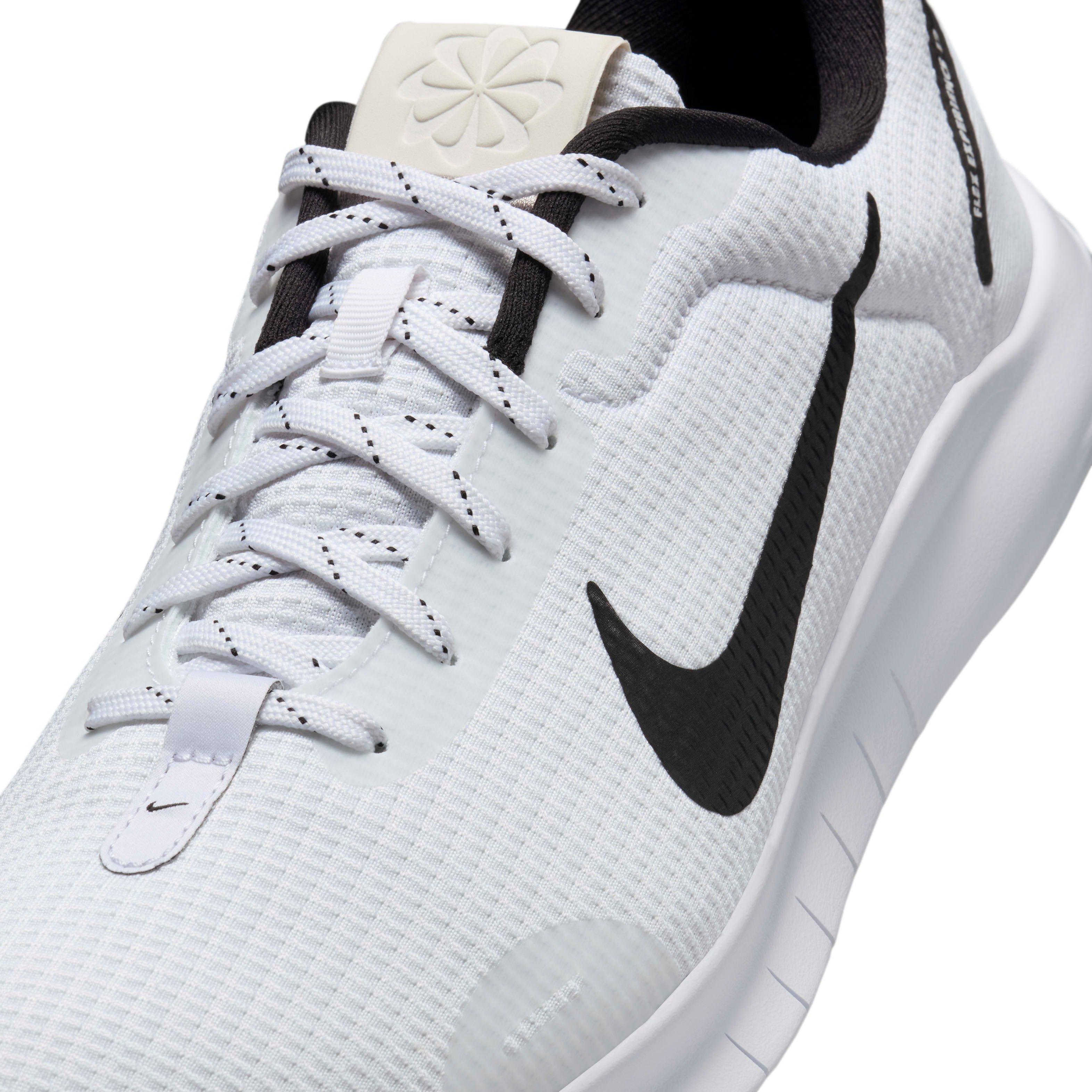 Nike Flex Experience Run 12 "White/White/Black" Men's Running Shoe - WHITE/WHITE/BLACK Thumbnail View 7