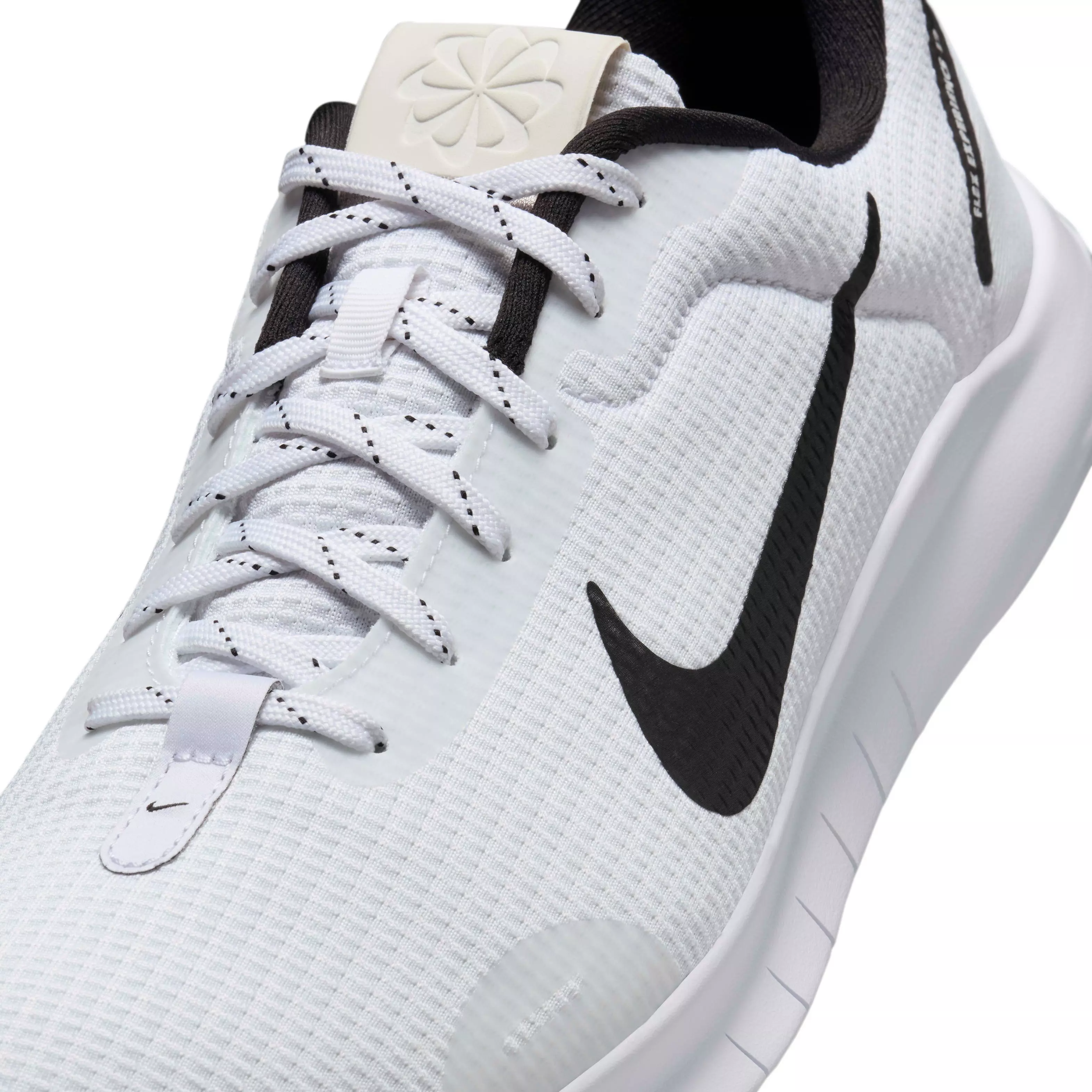 Nike Flex Experience Run 12 "White/White/Black" Men's Running Shoe - WHITE/WHITE/BLACK