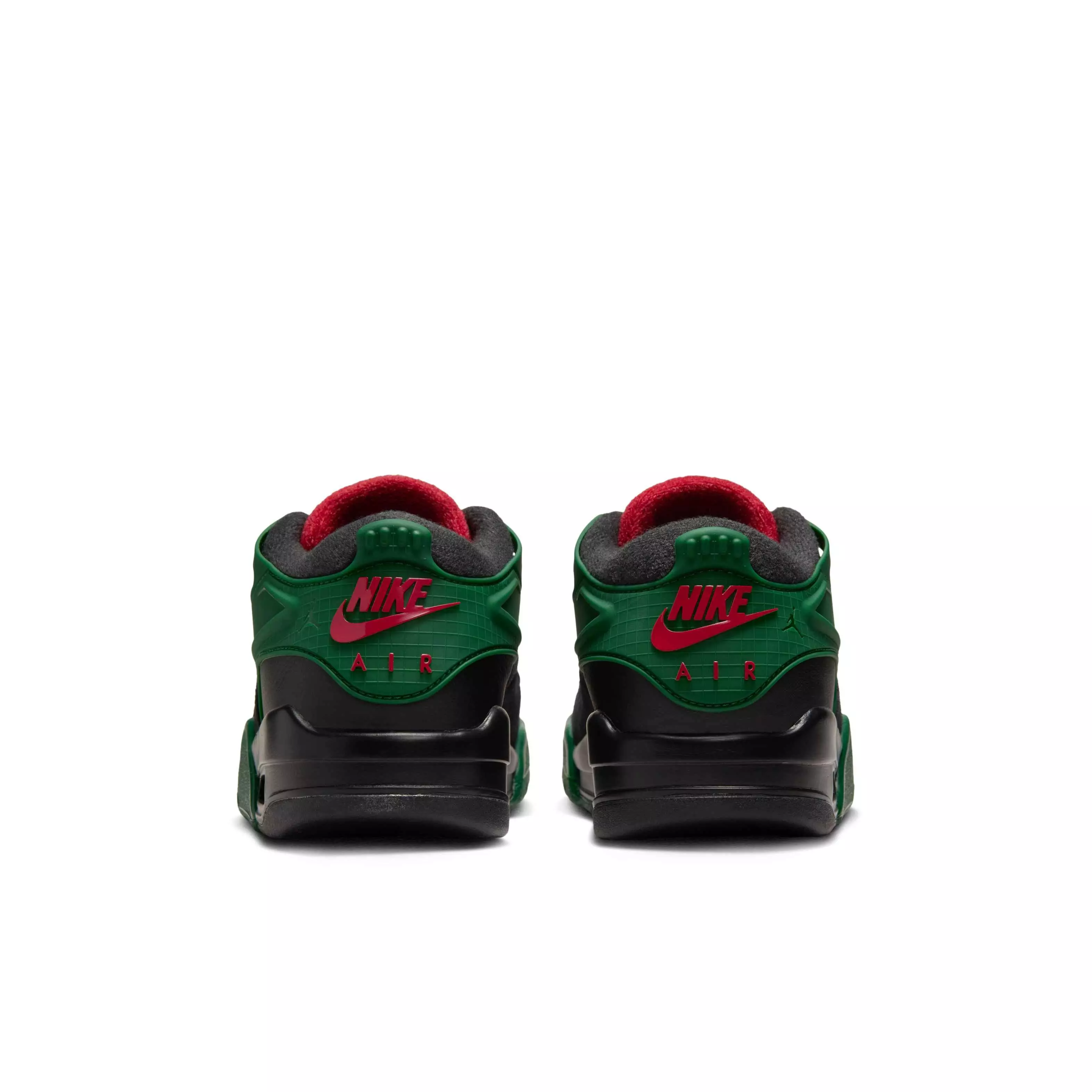 Jordan 4 RM "Black/Gorge Green/Varsity Red" Grade School Boys' Shoe - BLACK/GREEN/RED