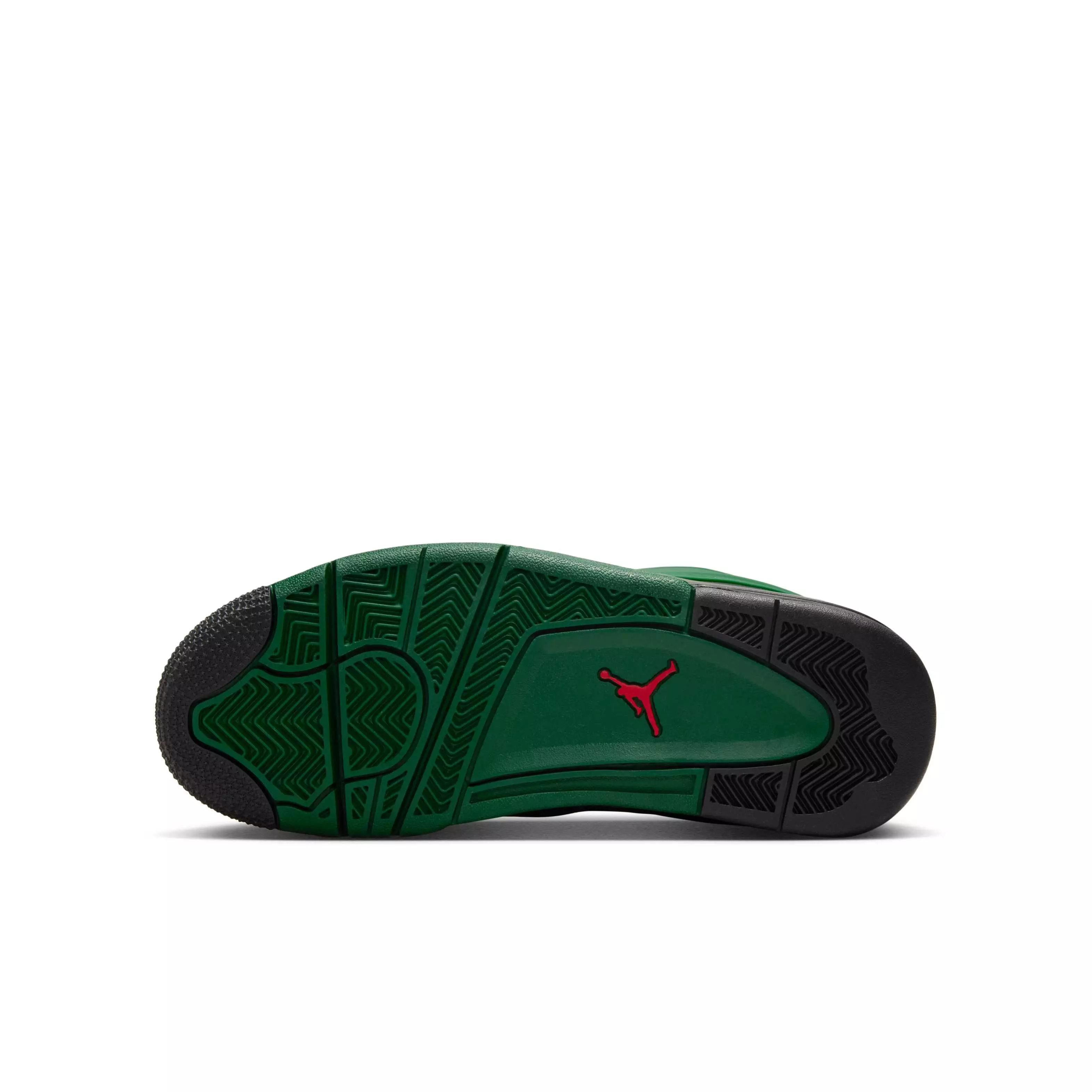 Jordan 4 RM "Black/Gorge Green/Varsity Red" Grade School Boys' Shoe - BLACK/GREEN/RED