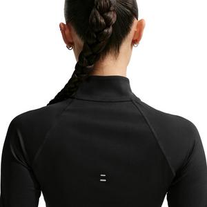 Nike Women's Tempo Dri-FIT Fitted 1/2-Zip Running Top - Black