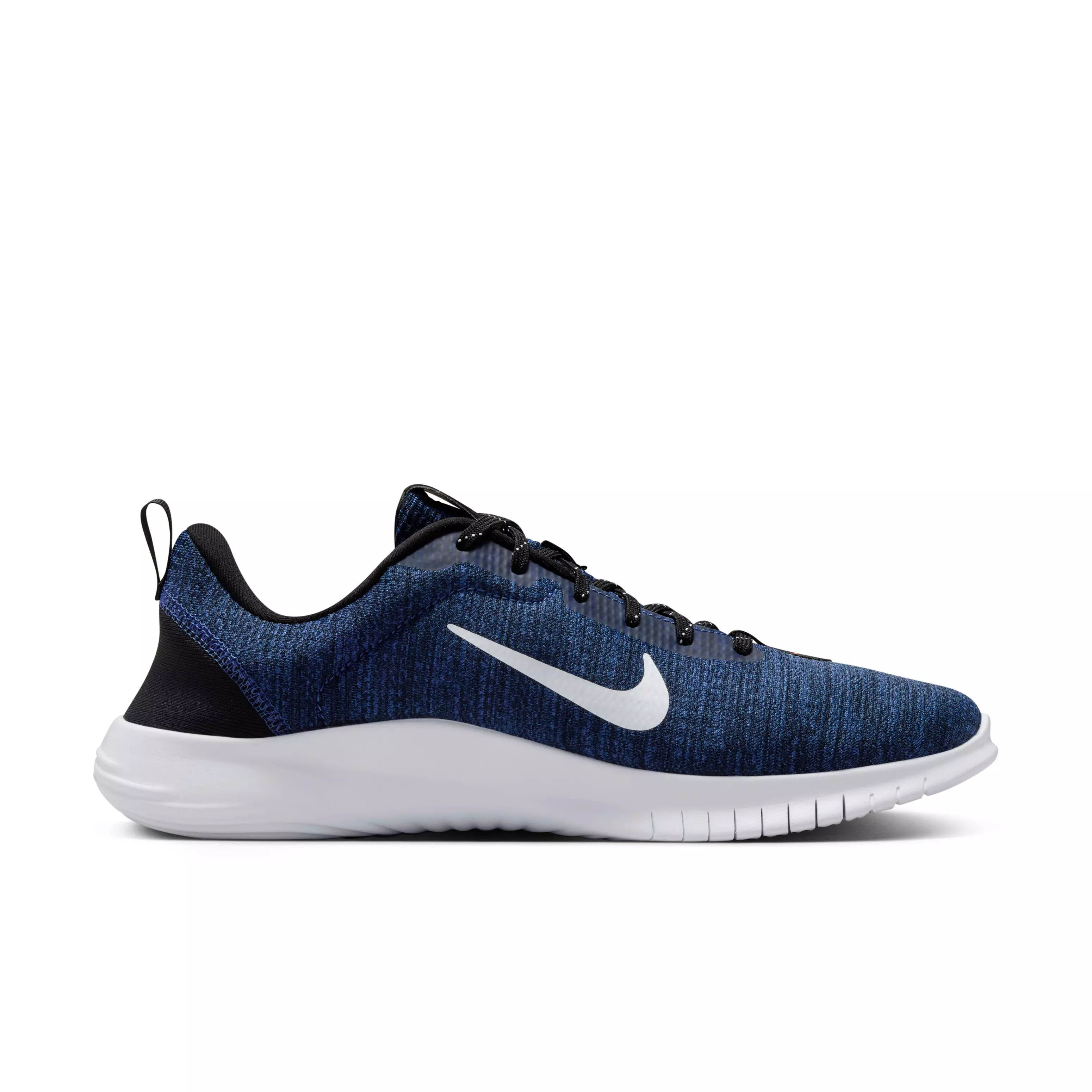 Nike Flex Experience Run 12 "Astronomy Blue/Black/Hyper Crimson/White" Men's Running Shoe - BLUE/BLACK/CRIMSON/WHITE