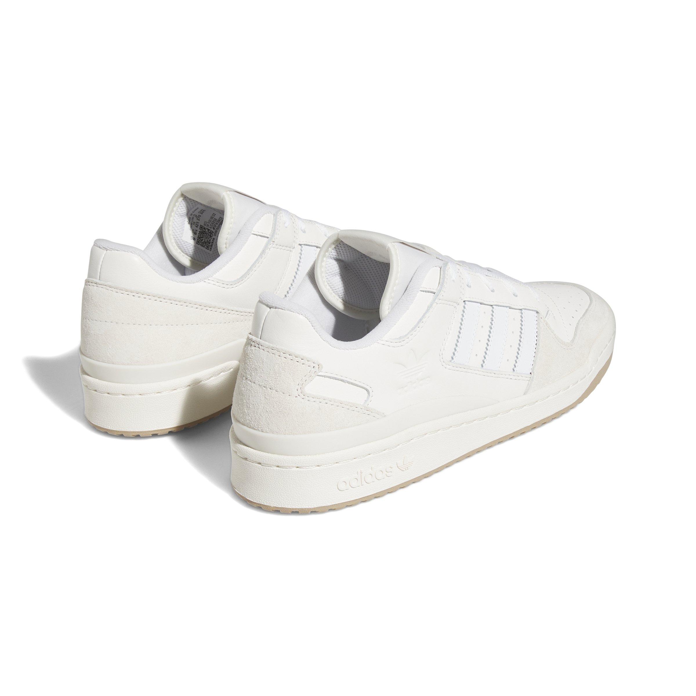 adidas Forum Low Classic "Chalk White/Cloud White/Ftwr White" Men's Shoe - CHALK/WHITE/WHITE Thumbnail View 4