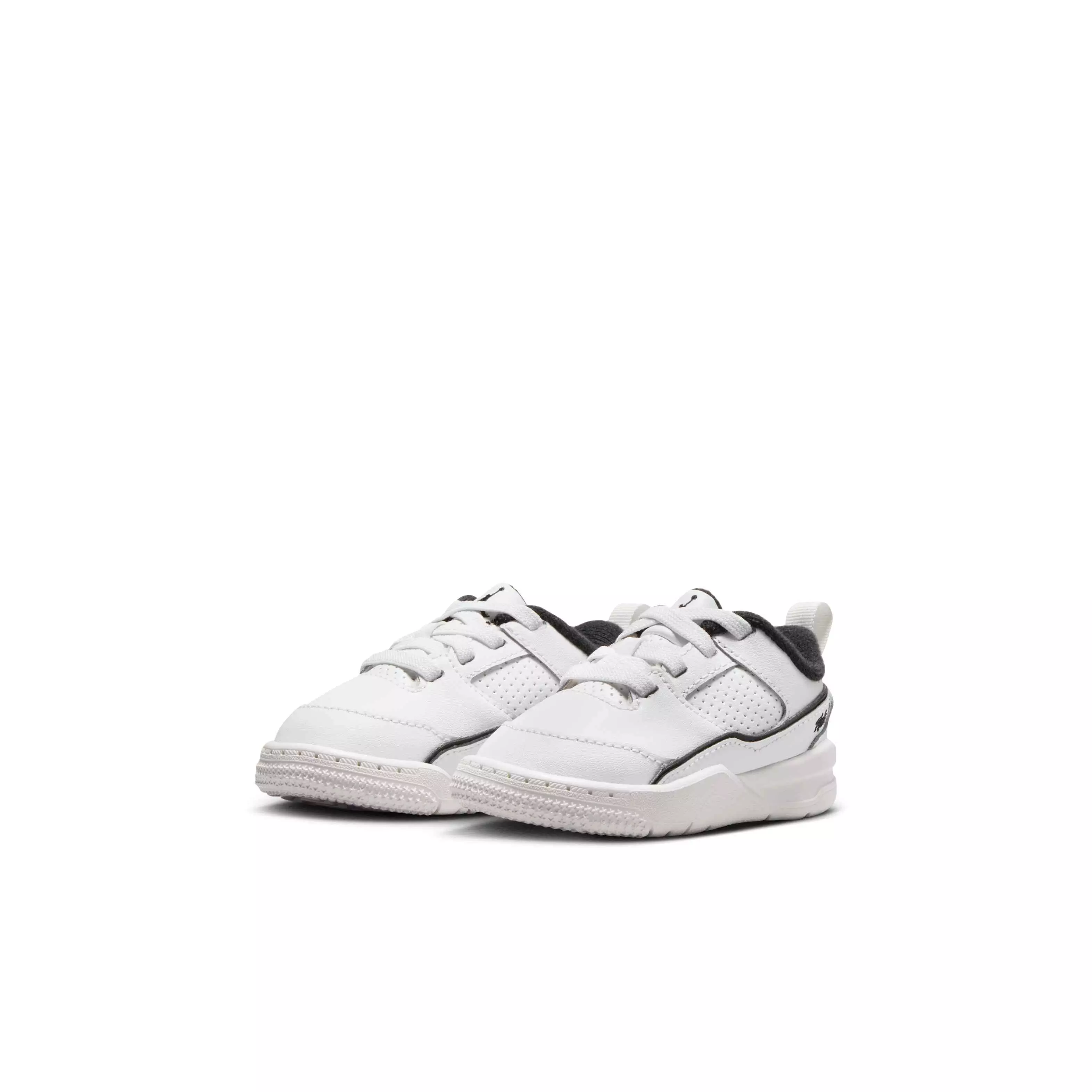 Jordan Flight Court "White/Sail/Black" Infant Boys' Shoe - WHITE/SAIL/BLACK