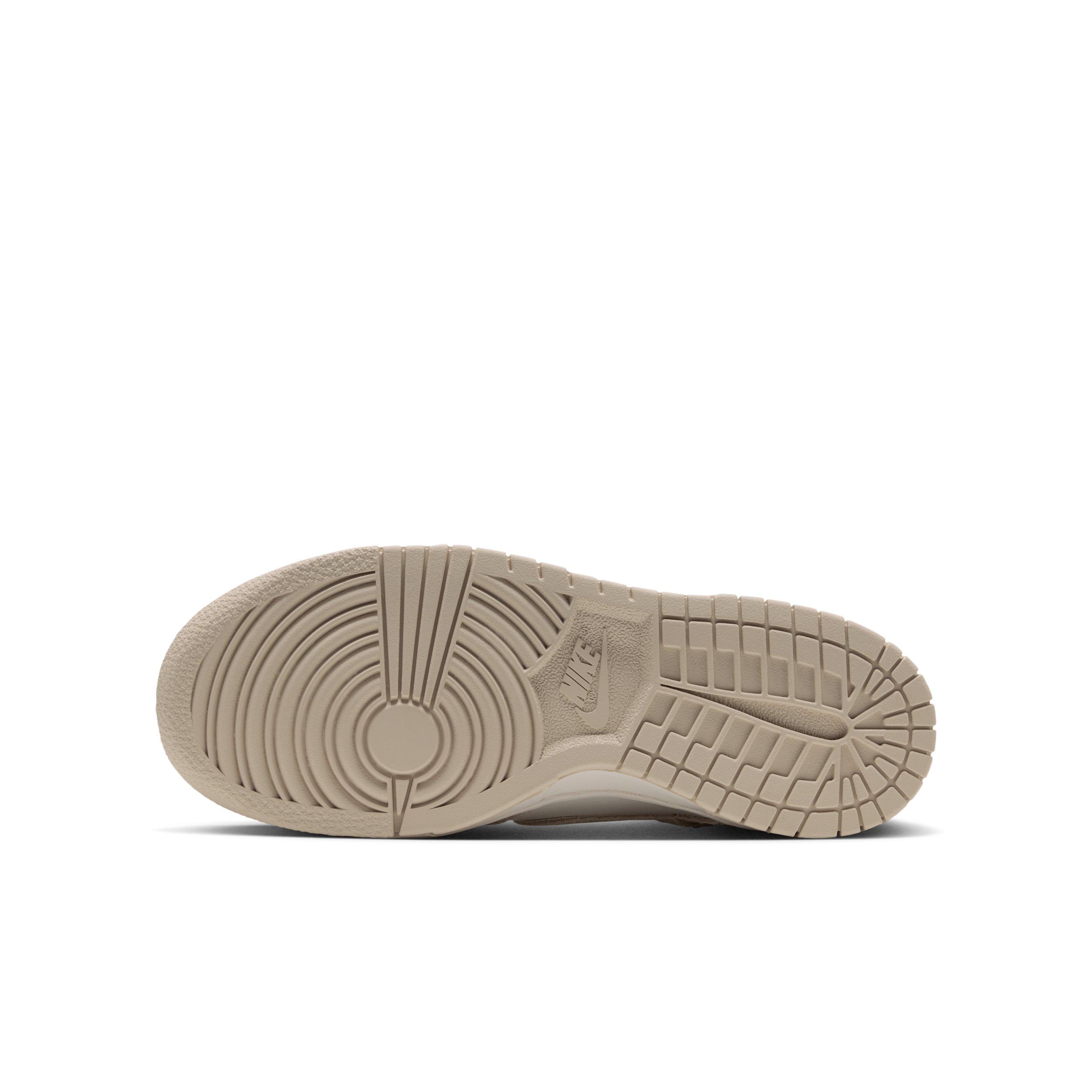 Nike Dunk Low Suede "Phantom/Sanddrift" Grade School Girls' Shoe - PHANTOM/SANDDRIFT