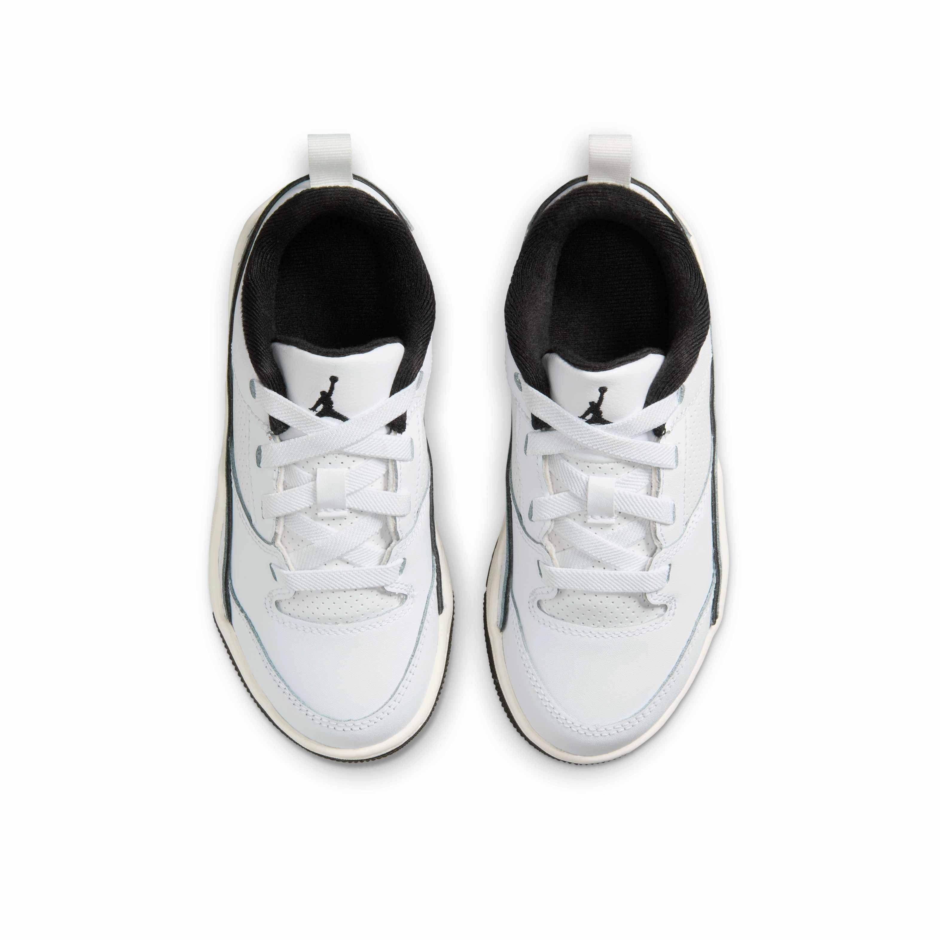 Jordan Flight Court Preschool Boys' "White/Sail/Black" Shoe