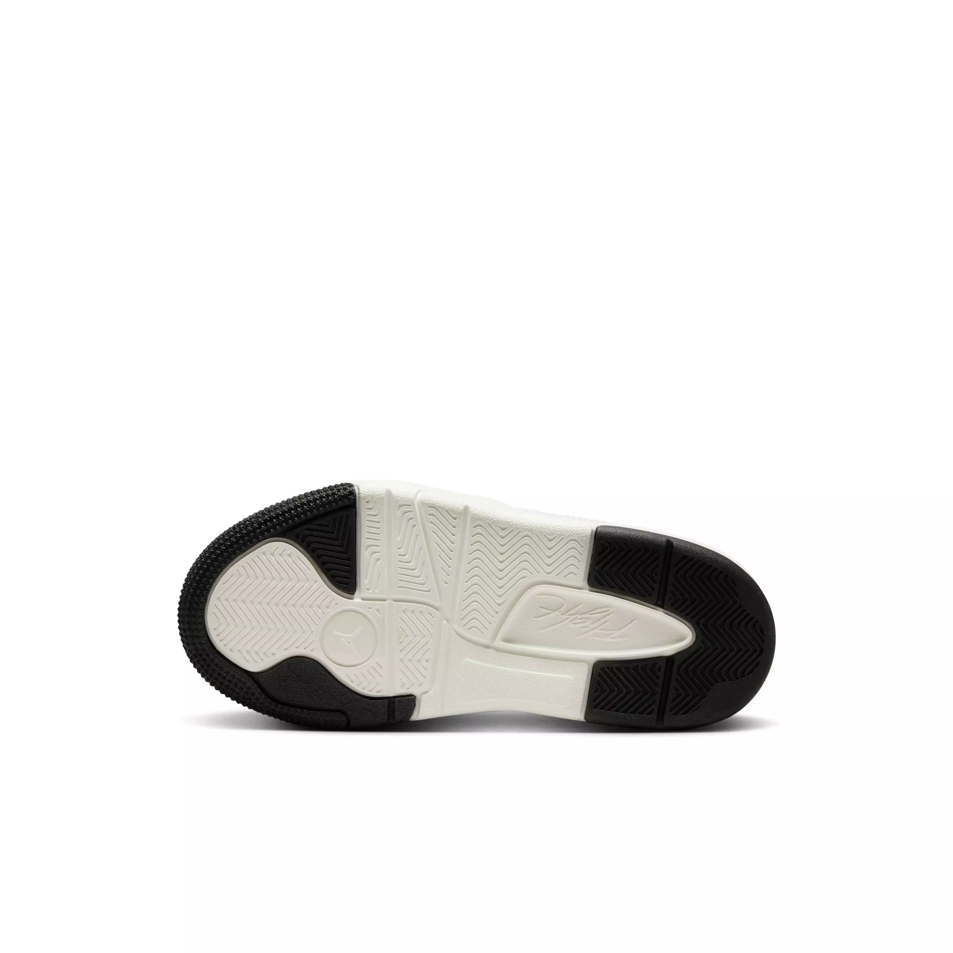 Jordan Flight Court "White/Sail/Black" Preschool Boys' Shoe - WHITE/SAIL/BLACK