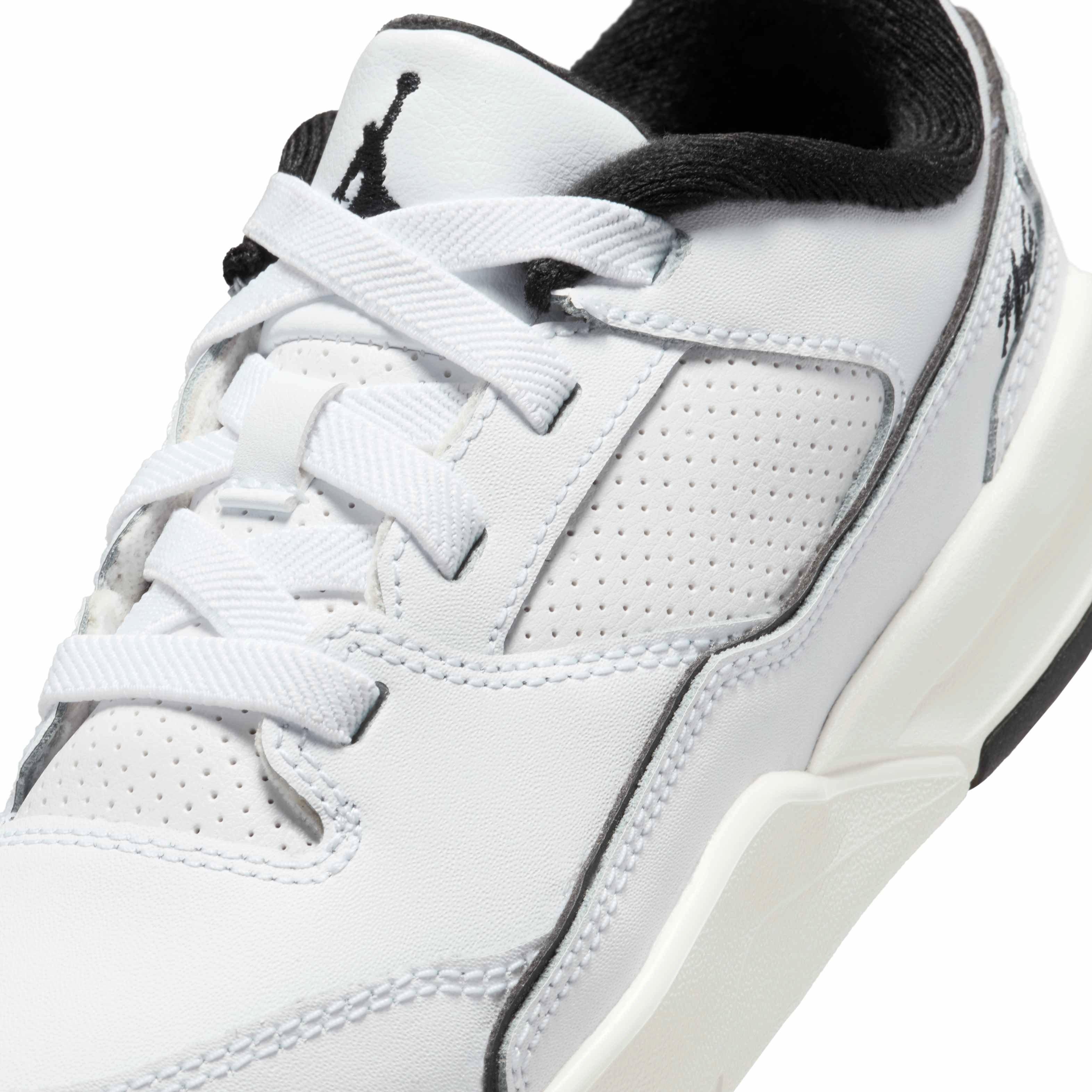 Jordan Flight Court Preschool Boys' "White/Sail/Black" Shoe