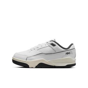 Jordan Flight Court "White/Sail/Black" Grade School Boys' Shoe