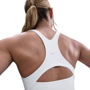 Nike Women's Zenvy Light-Support Sports Bra Tank -White