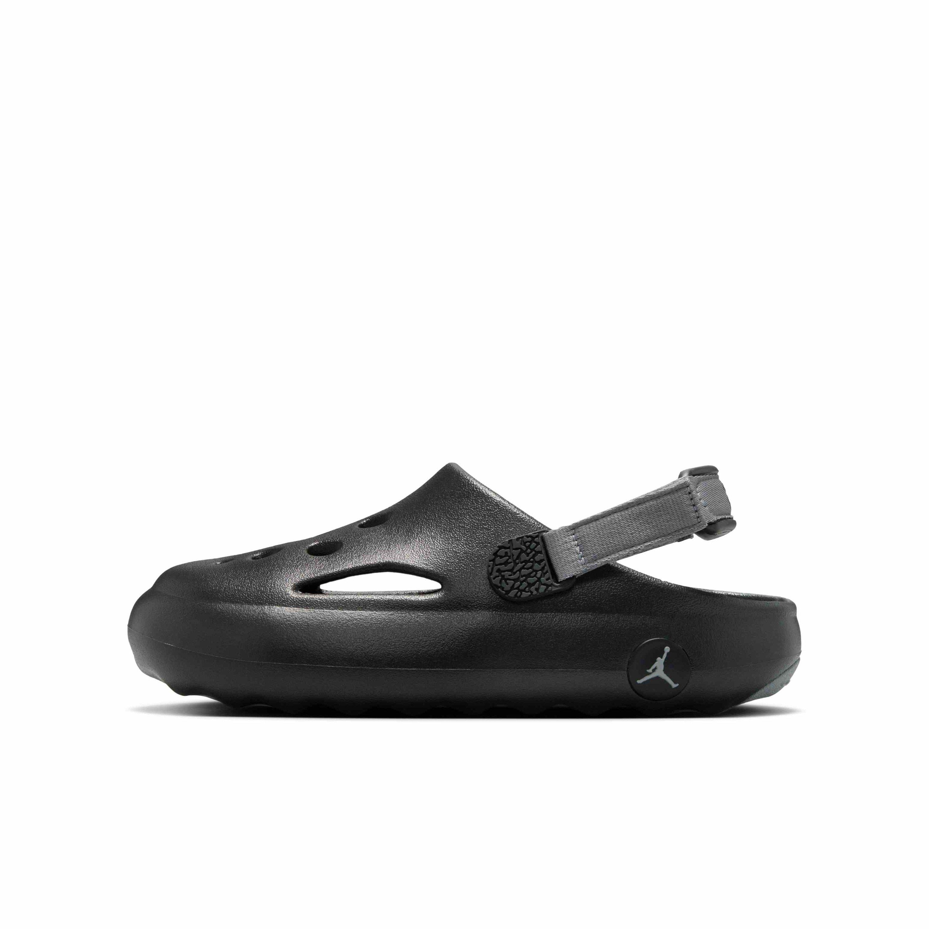 Jordan Hydrip "Black/Smoke Grey" Grade School Boys' Shoe - BLACK/GREY Thumbnail View 2