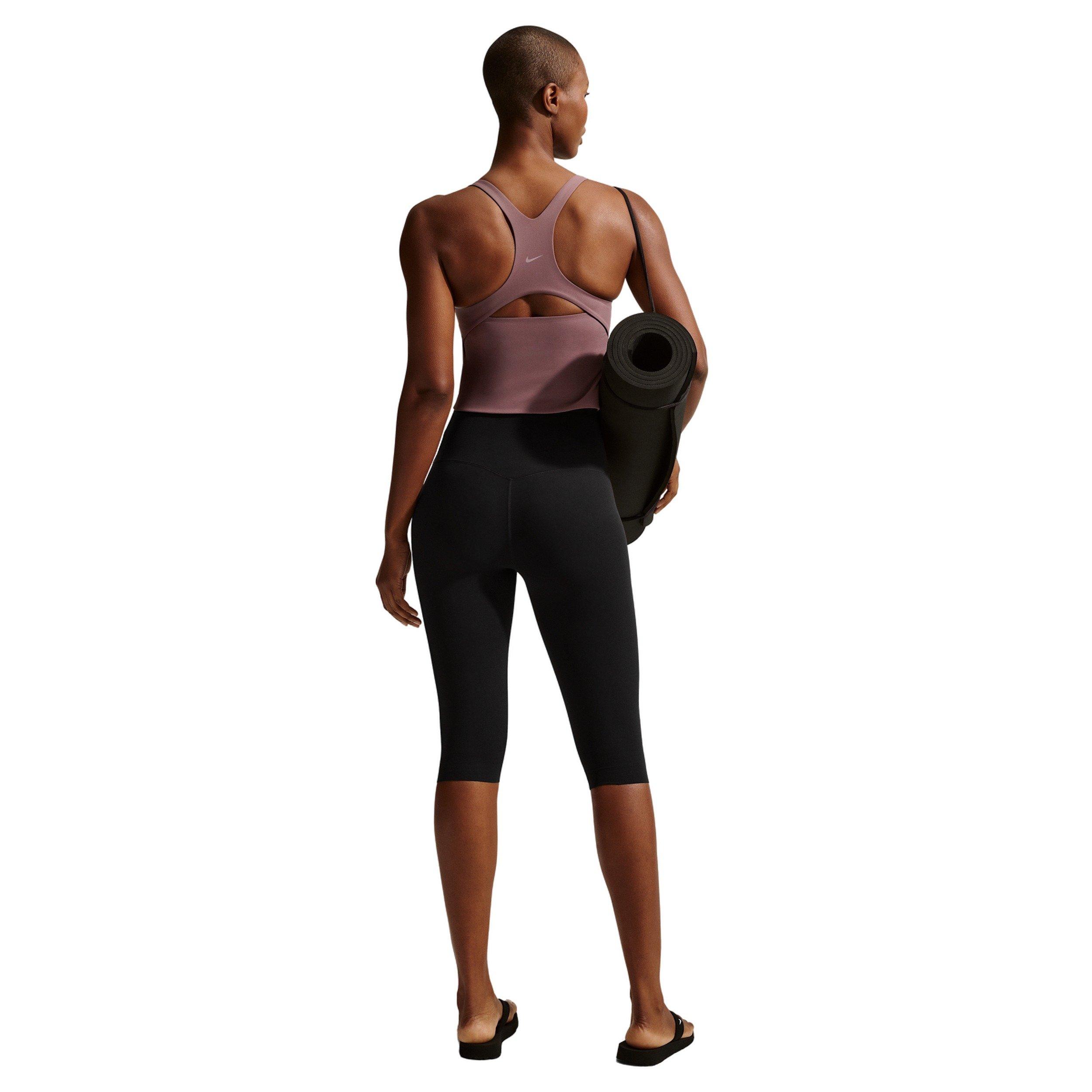 Nike Women's Zenvy Light-Support Sports Bra Tank - Tattoo Purple - TATTOO PURPLE Thumbnail View 5