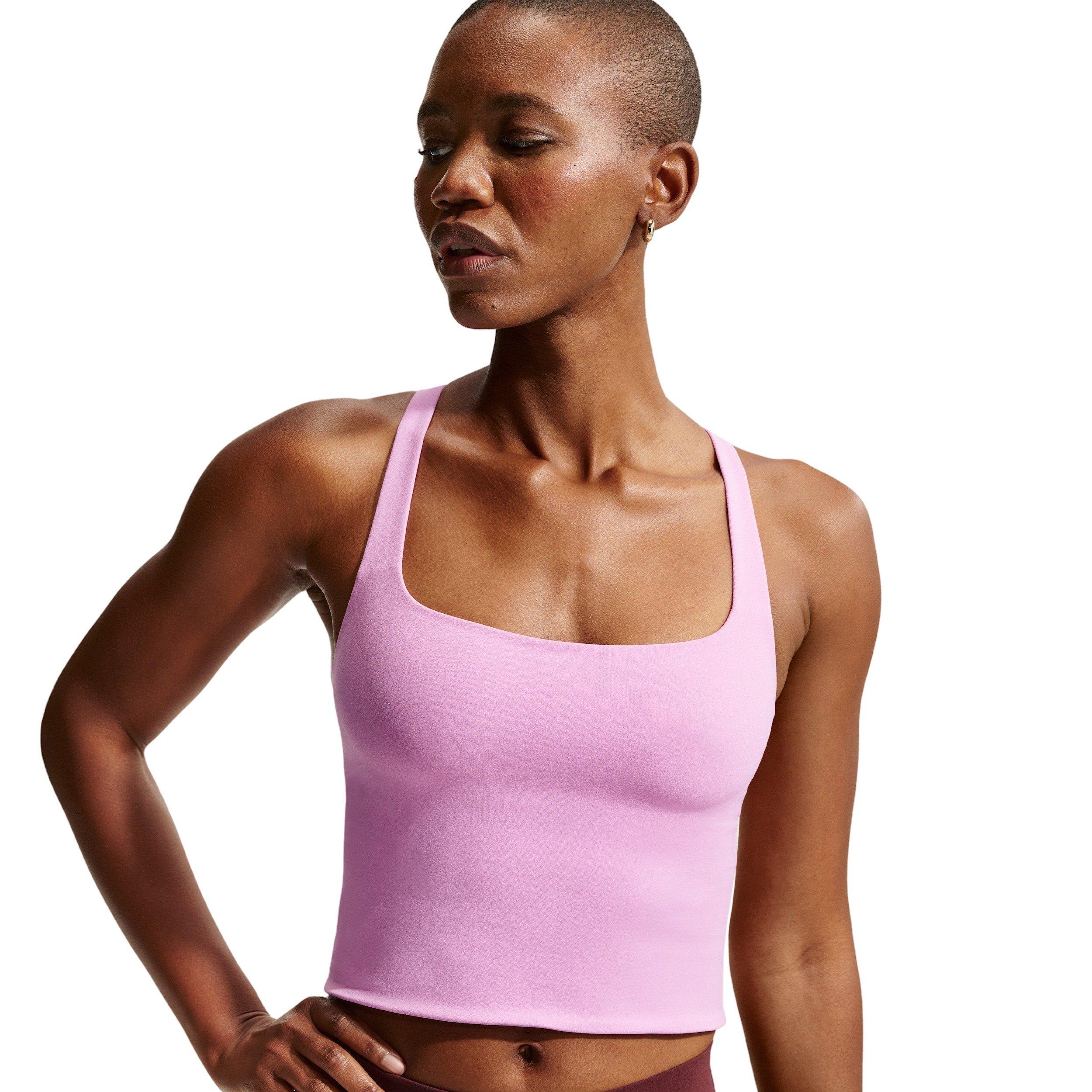 Nike Women's Zenvy Light-Support Sports Bra Tank -Lt Magenta - LT MAGENTA Thumbnail View 1