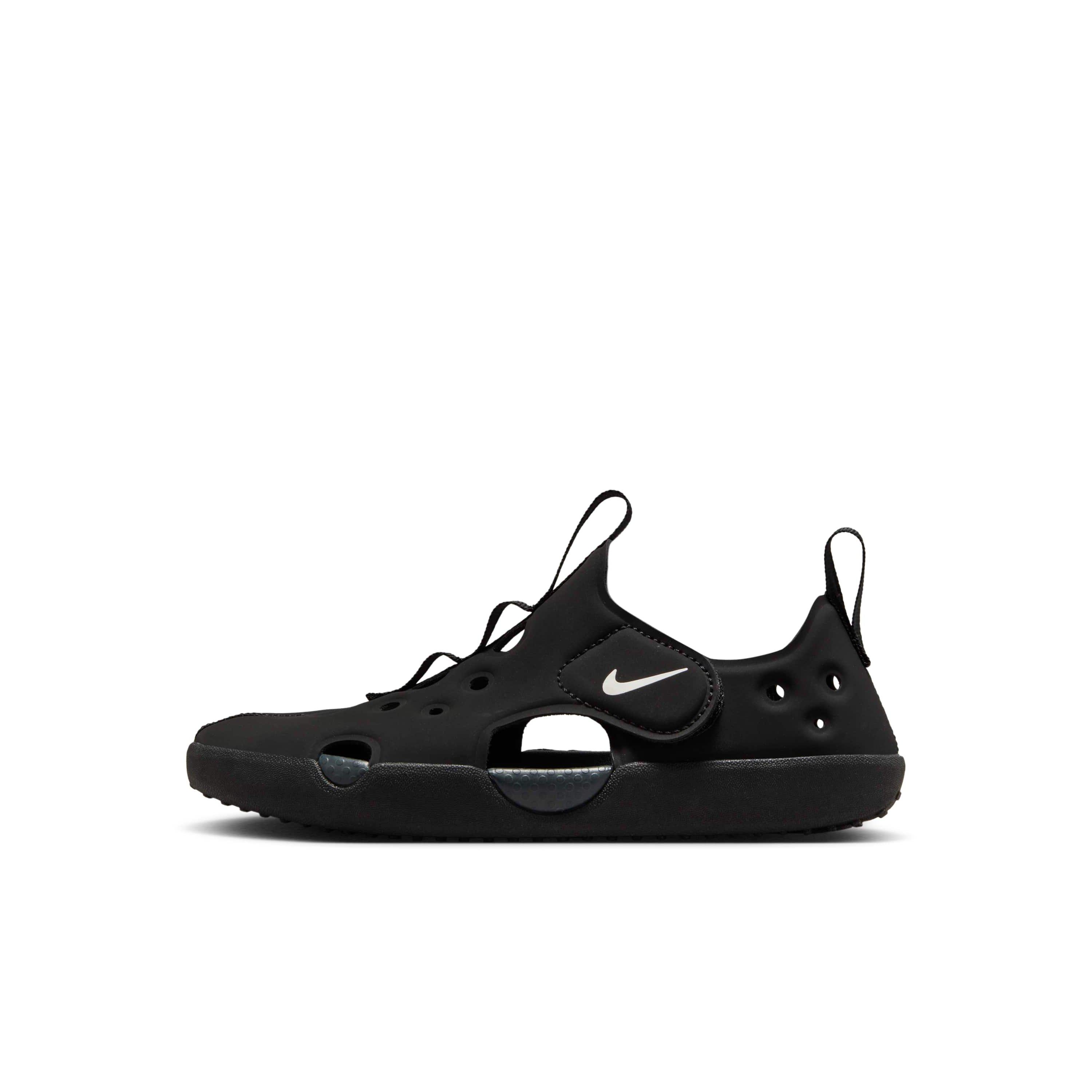 Nike Sunray Protect 4 Preschool Boys' "Black/Anthracite/White" Sandal
