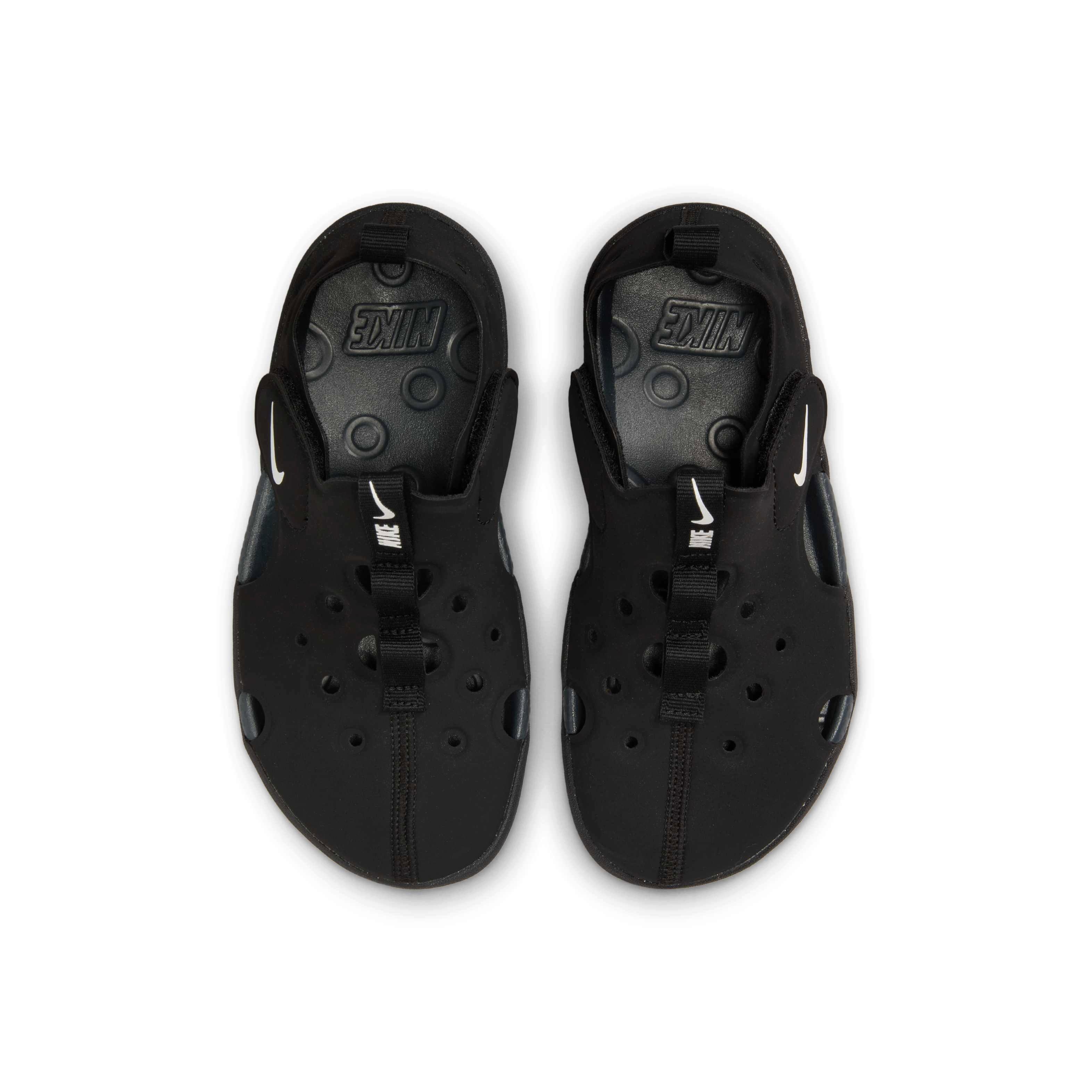 Nike Sunray Protect 4 Preschool Boys' "Black/Anthracite/White" Sandal
