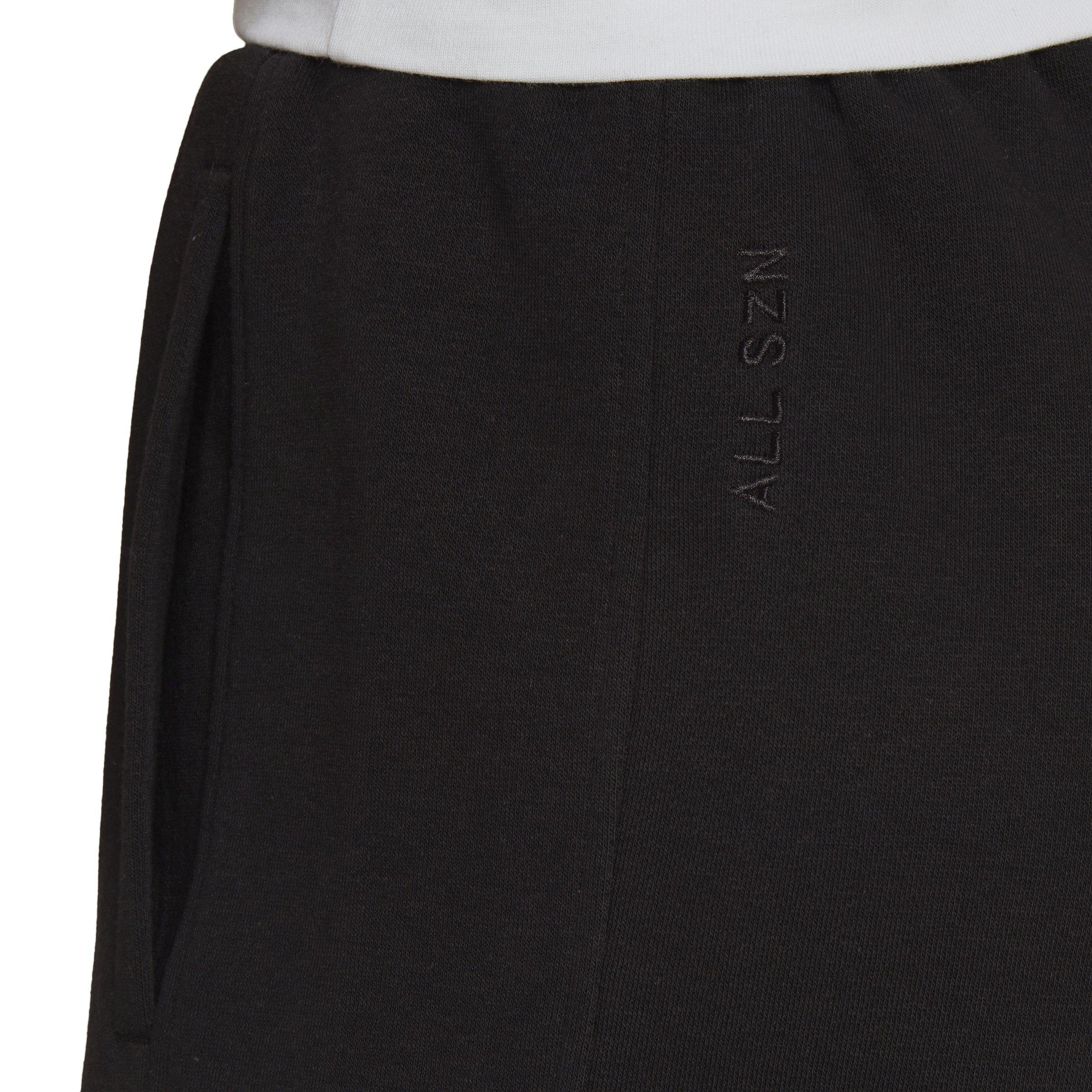 Hibbett Fleece Women\'s Gear adidas | City - SZN Shorts-Black ALL