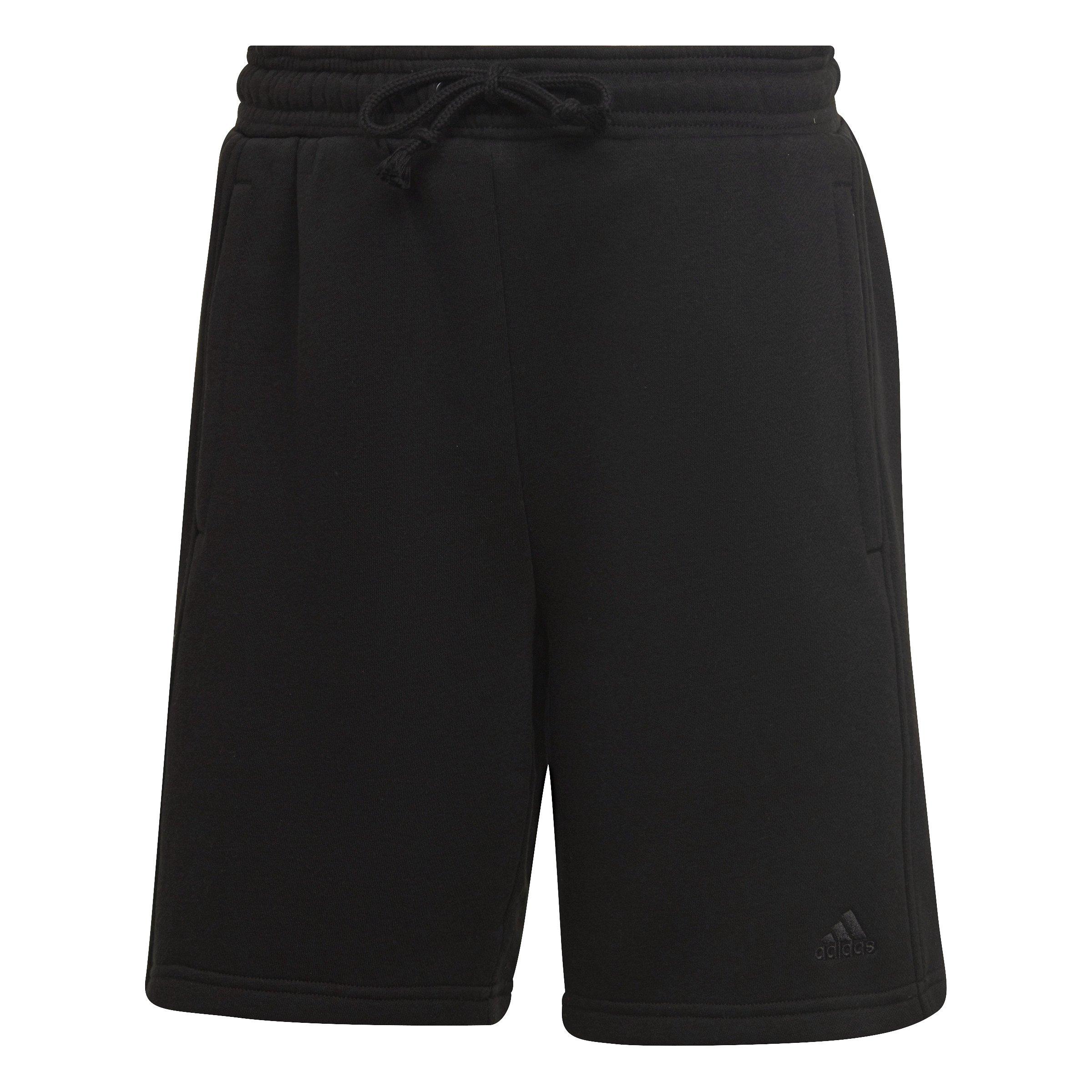 adidas Women's ALL SZN Fleece Shorts-Black - Hibbett | City Gear