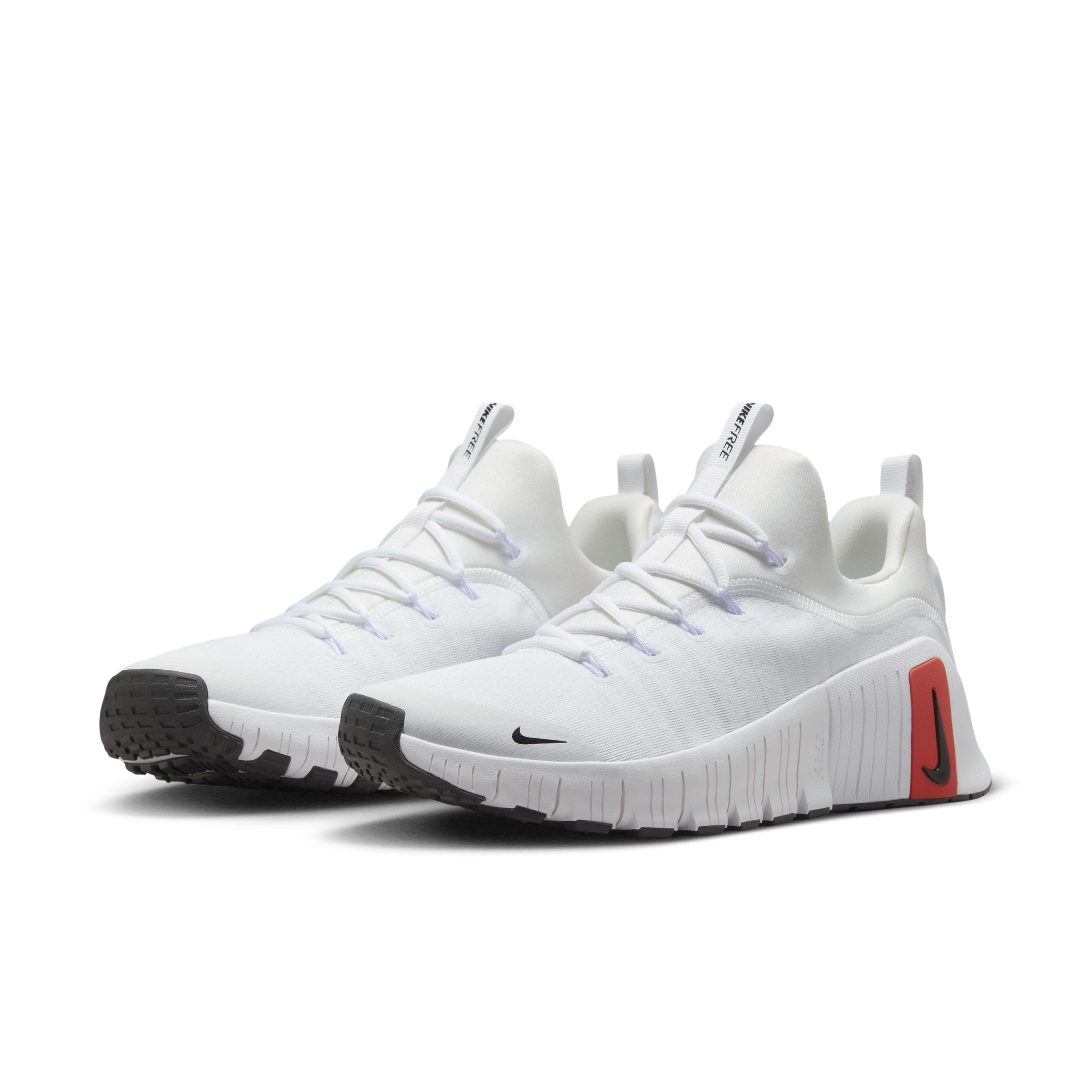 Nike Free Metcon 6 "White/Picante Red/Pure Platinum/Black" Men's Training Shoe - WHITE/RED/PLATINUM/BLACK Thumbnail View 3
