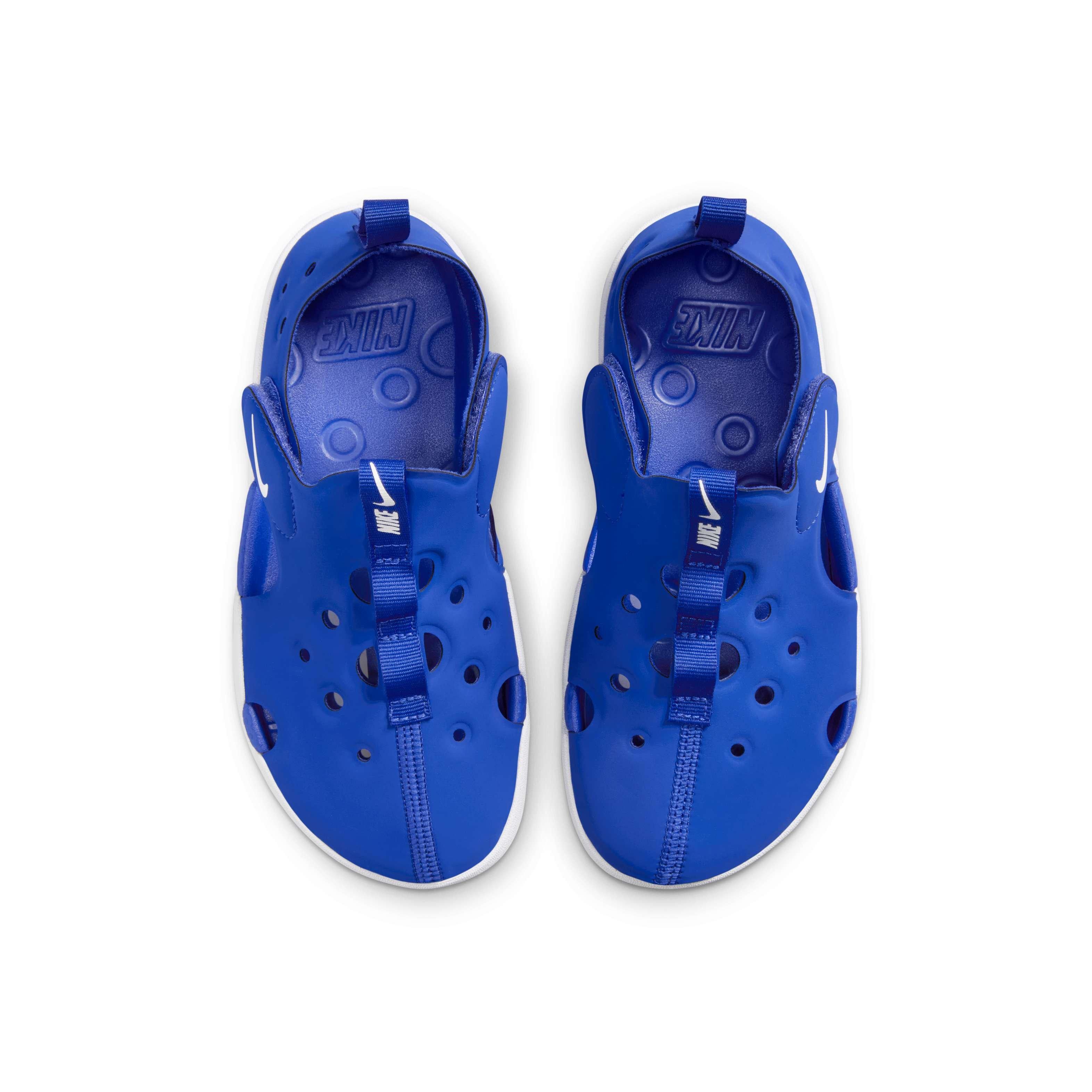 Nike Sunray Protect 4 Preschool Boys'  "Game Royal/White" Sandal