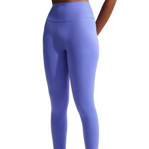 Nike Women's Zenvy 7/8 High-Waisted Leggings with No Front Seam -Sapphire
