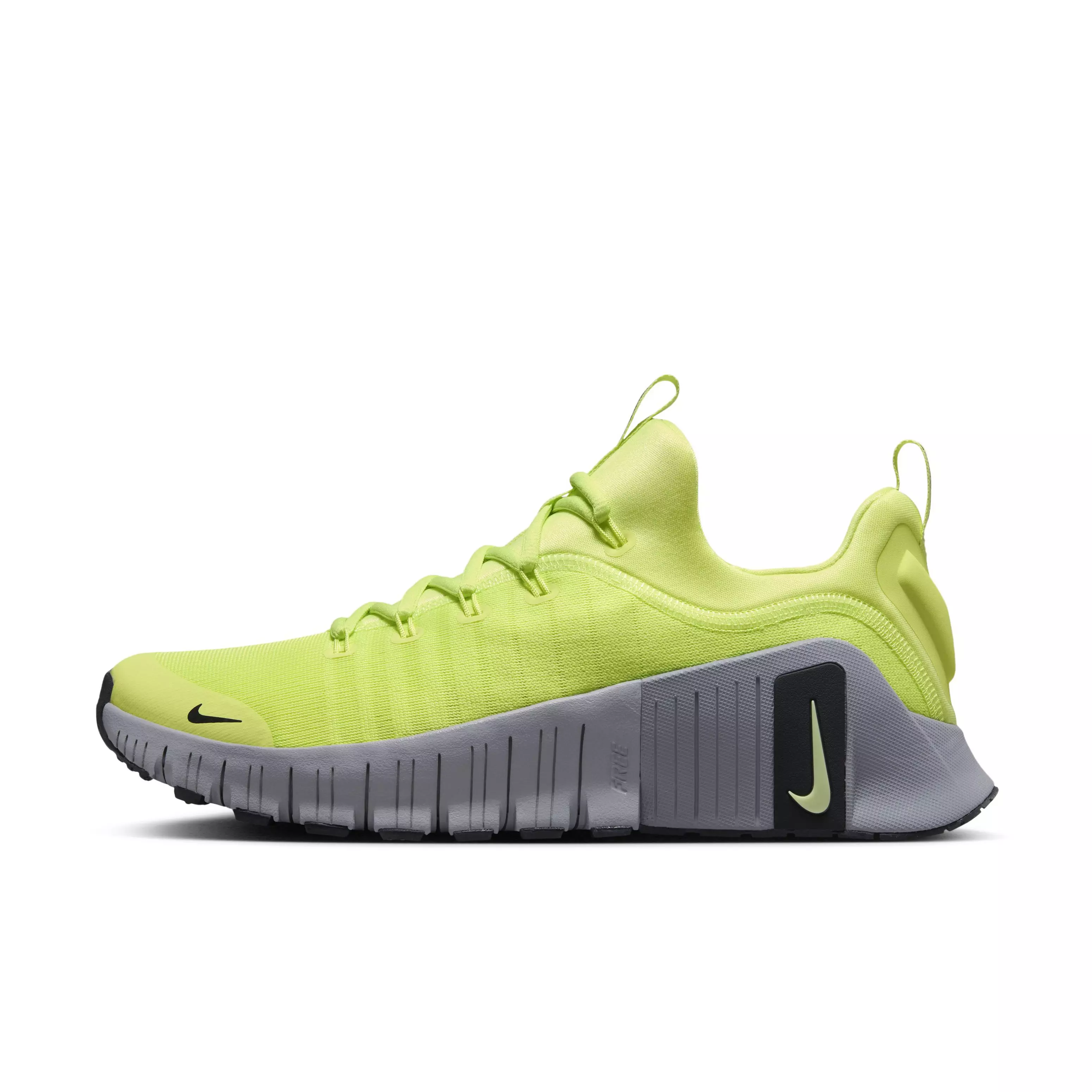 Nike Free Metcon 6 "Light Lemon Twist/Cement Grey/Black/Light Lemon Twist" Men's Training Shoe - LT LEMON/GREY/BLACK/LT LEMON