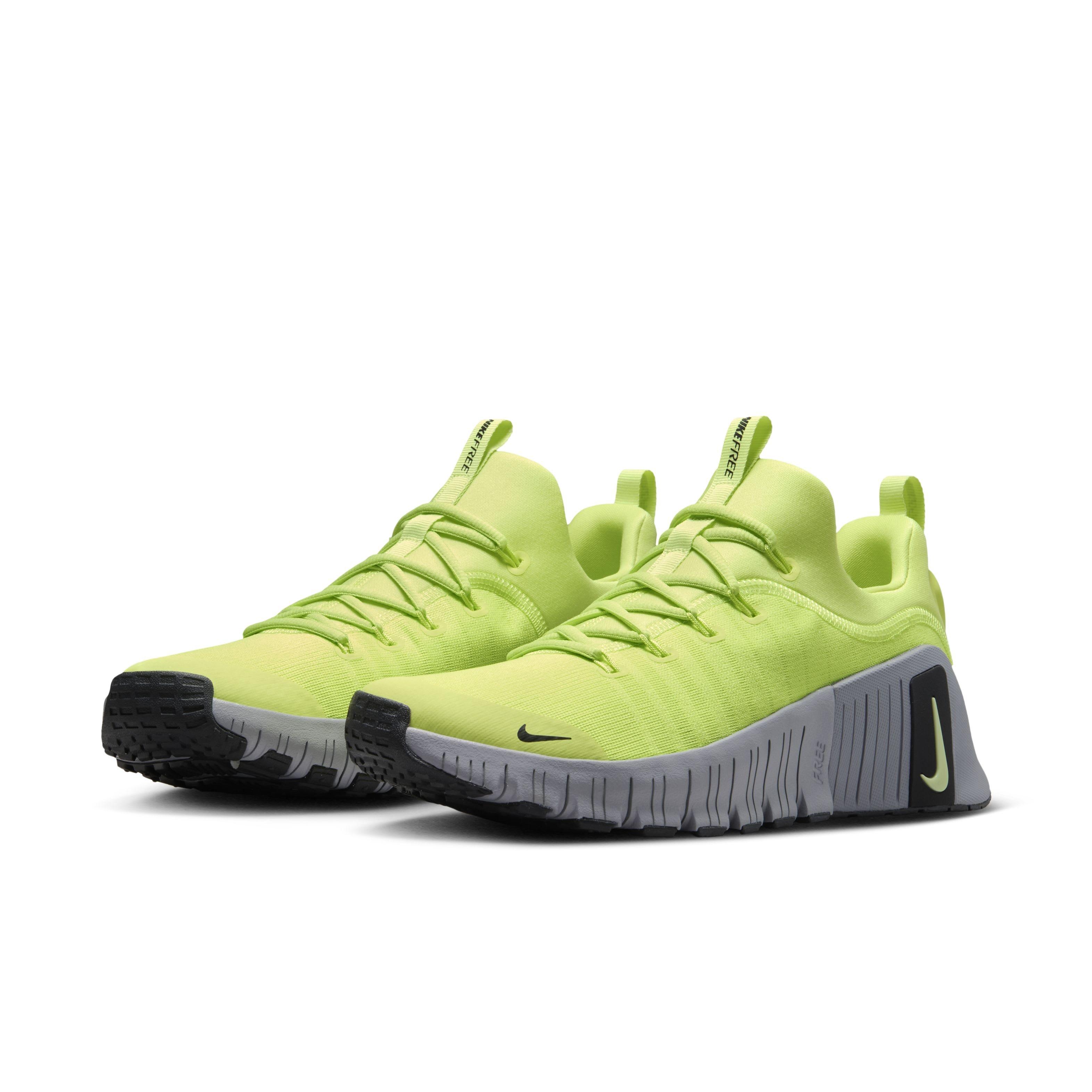 Nike Free Metcon 6 "Light Lemon Twist/Cement Grey/Black/Light Lemon Twist" Men's Training Shoe - LT LEMON/GREY/BLACK/LT LEMON Thumbnail View 3
