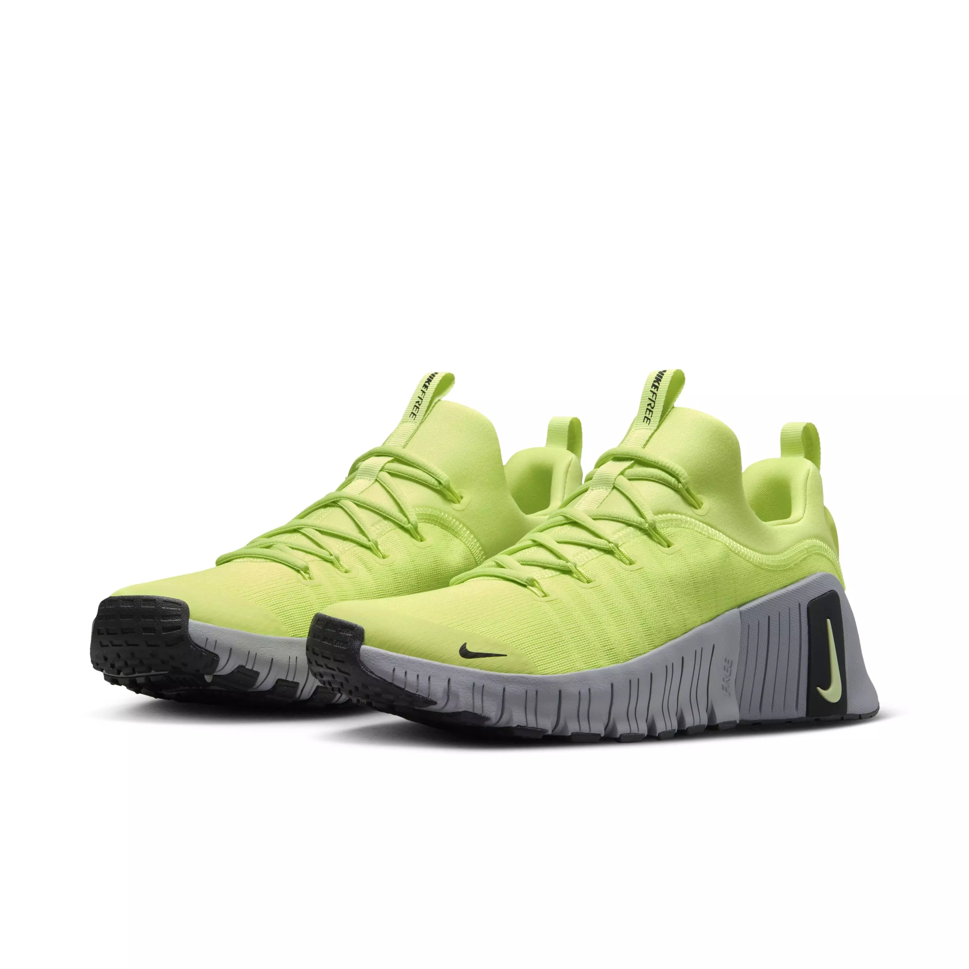 Nike Free Metcon 6 "Light Lemon Twist/Cement Grey/Black/Light Lemon Twist" Men's Training Shoe - LT LEMON/GREY/BLACK/LT LEMON