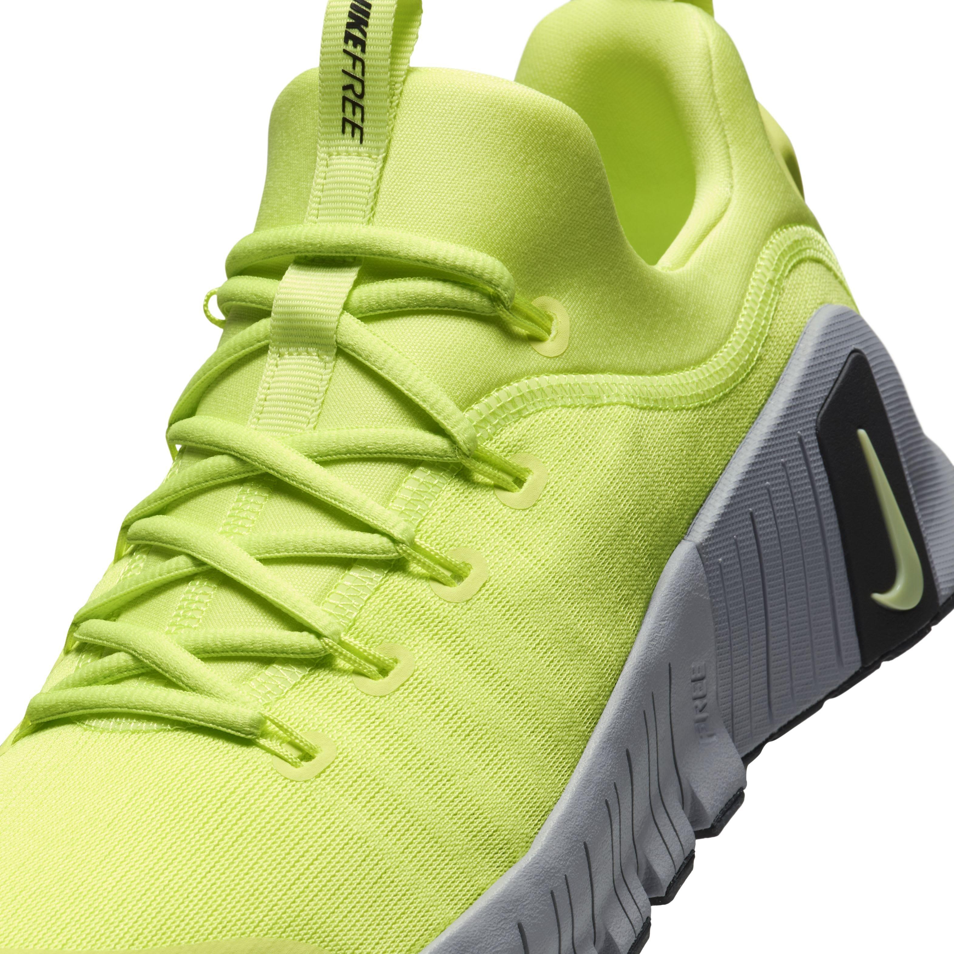 Nike Free Metcon 6 "Light Lemon Twist/Cement Grey/Black/Light Lemon Twist" Men's Training Shoe - LT LEMON/GREY/BLACK/LT LEMON Thumbnail View 7