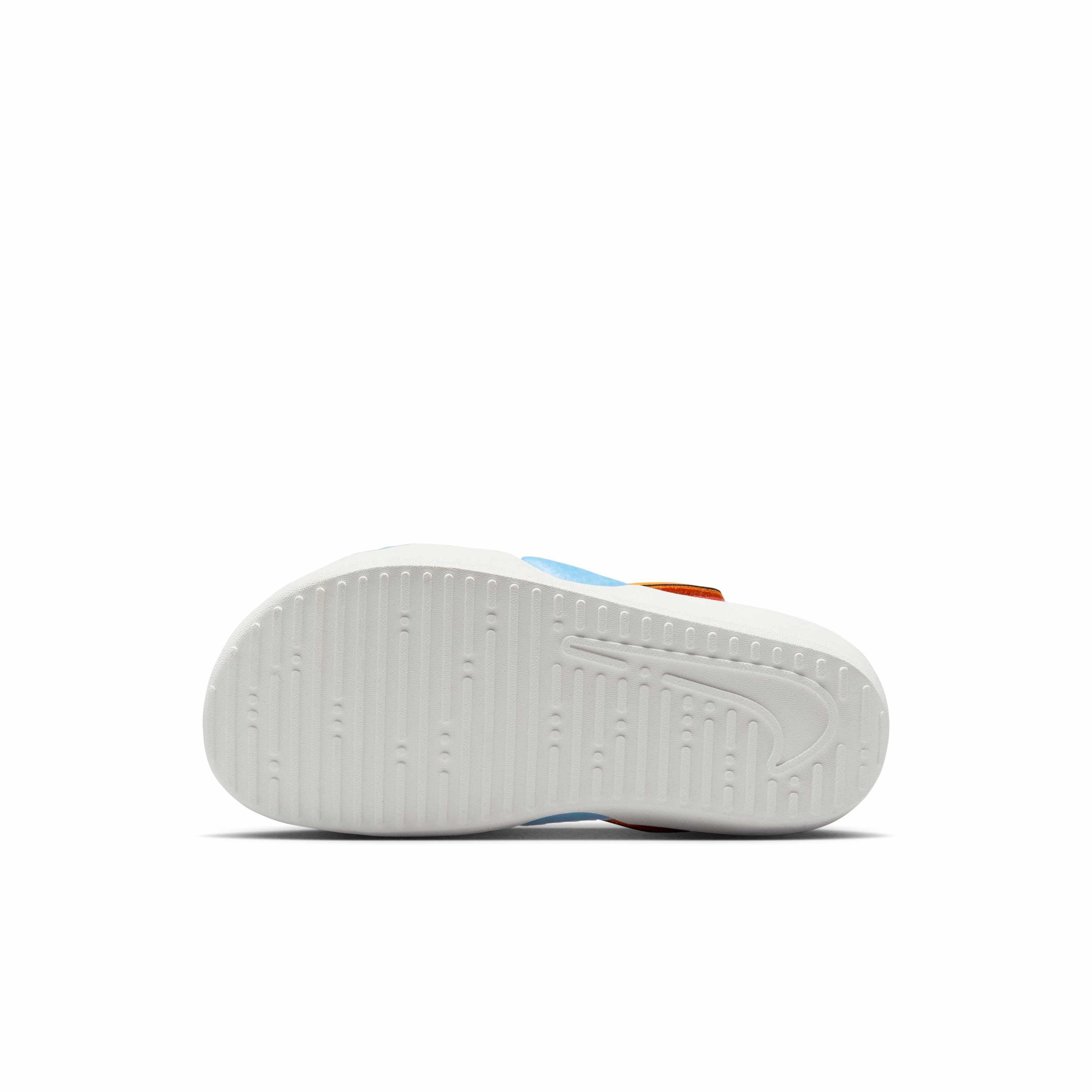 Nike Sunray Protect 4 Preschool Boys' "Orange Peel/Picante Red/University Blue" Sandal