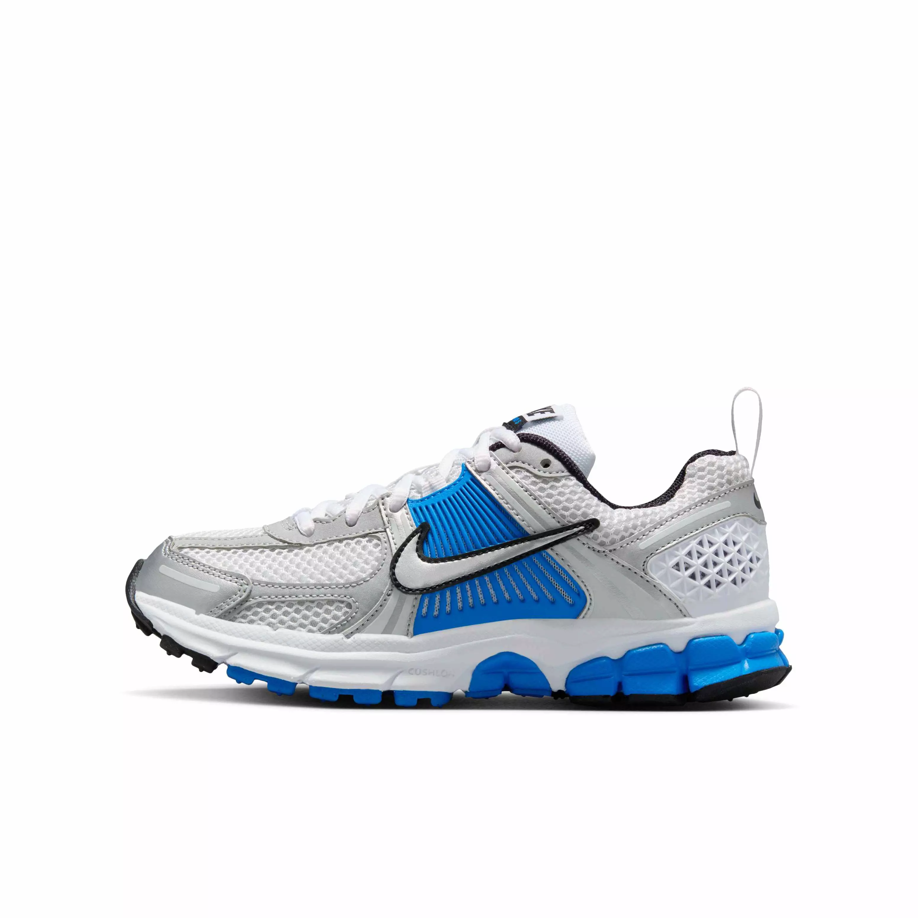 Nike Vomero 5 "White/Light Photo Blue/Black/Metallic Silver" Grade School Boys' Shoe - WHITE/LT BLUE/BLACK/SILVER